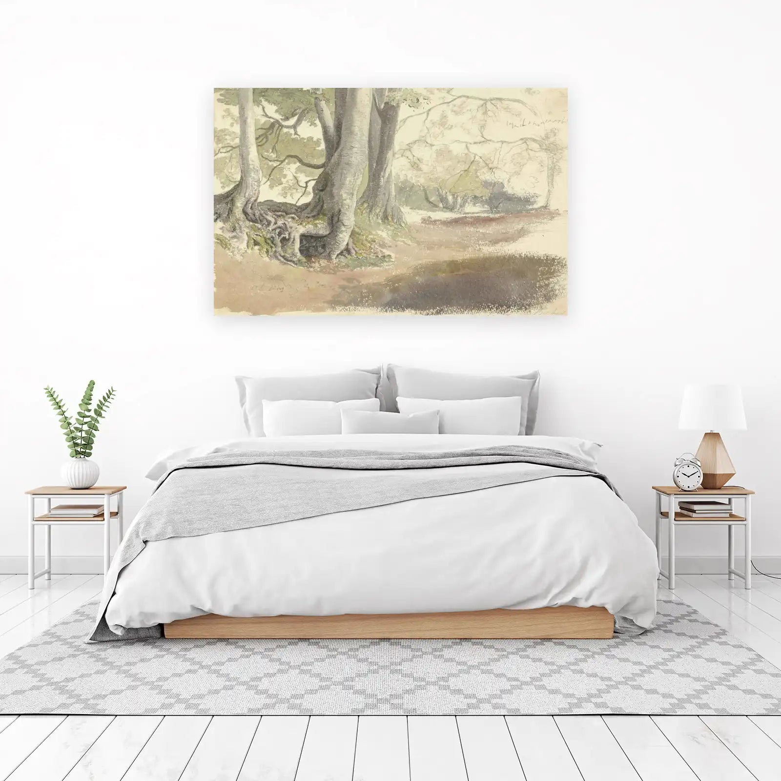 Serene Forest Path Wall Art