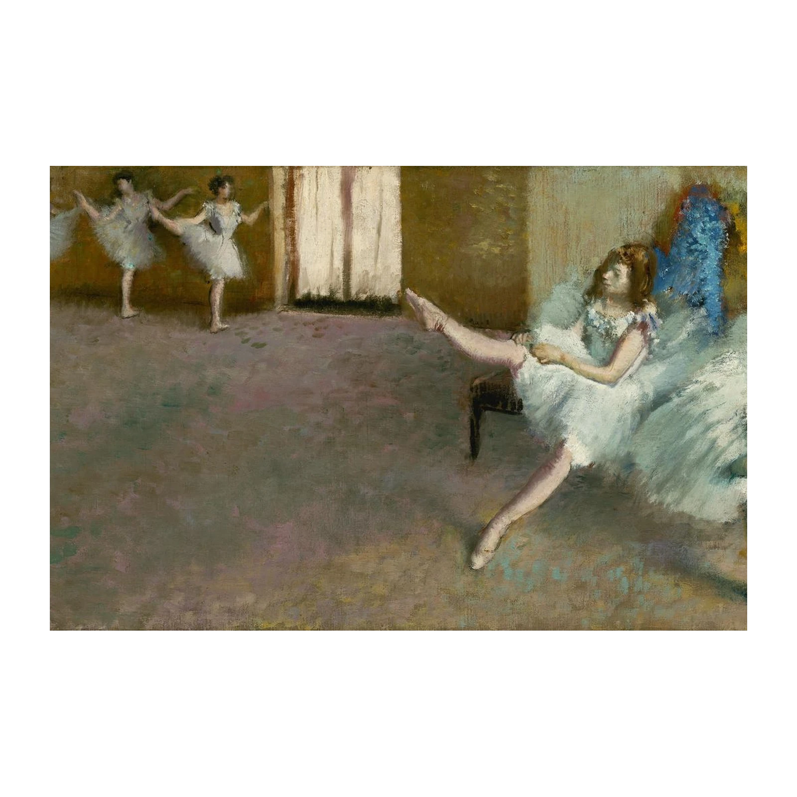 Degas Dancers Wall Art - Elegant Ballet Art
