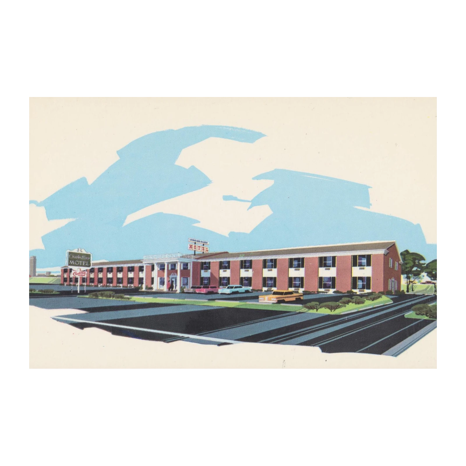 Retro Motel Wall Art Wall Art