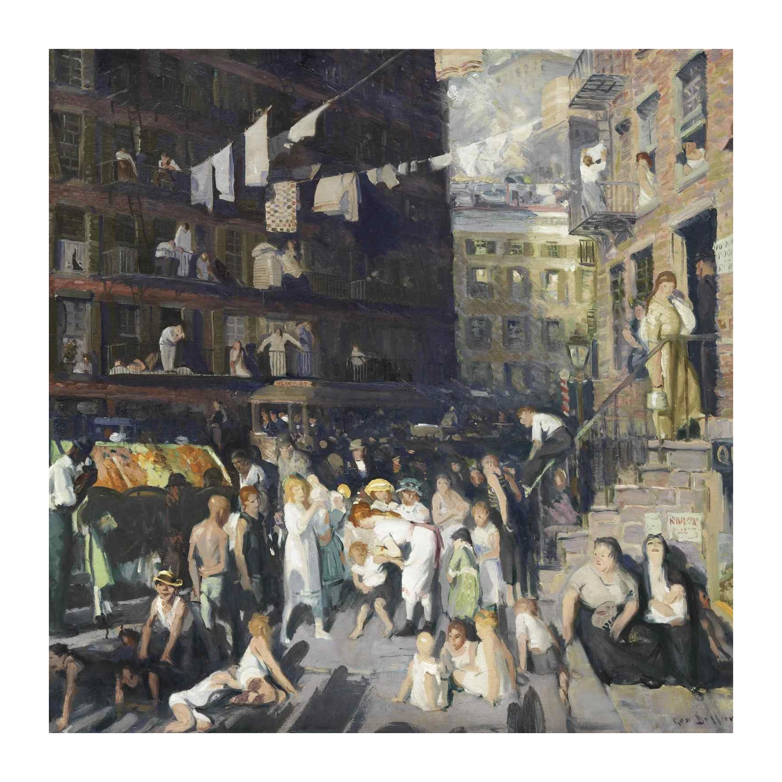 New York Street Scene Wall Art