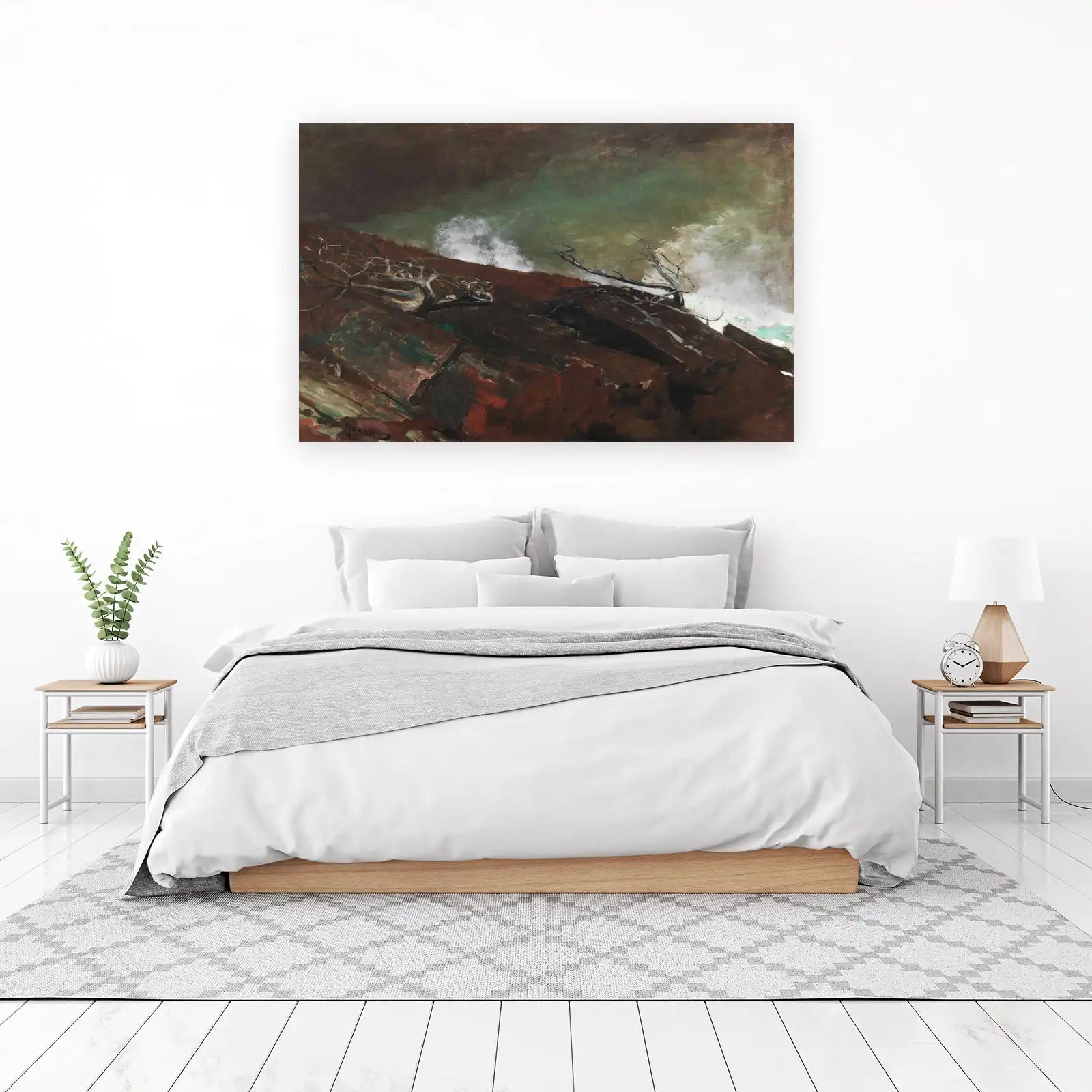 Dramatic Coastal Storm Wall Art
