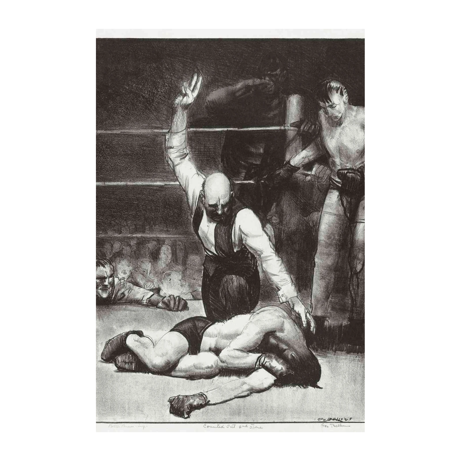 Boxing Drama Wall Art