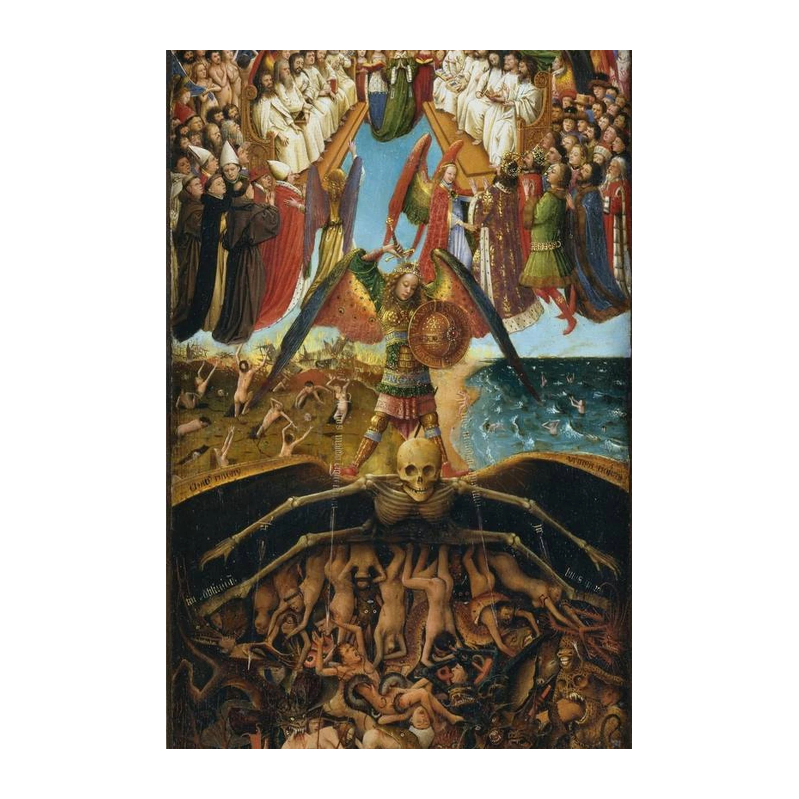 Last Judgment & Hellscape Medieval Art Wall Art