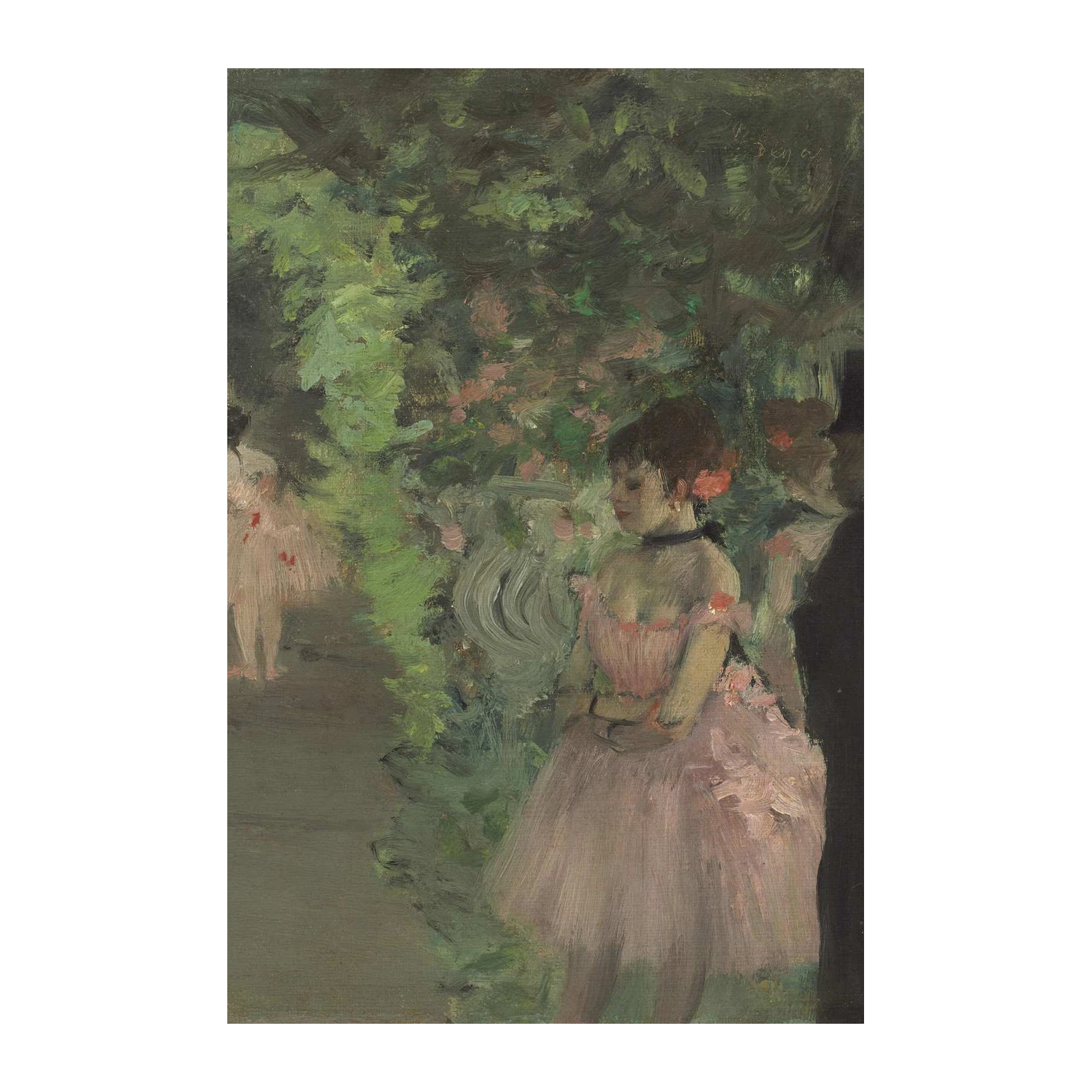 Ballerinas in Pink Garden Wall Art