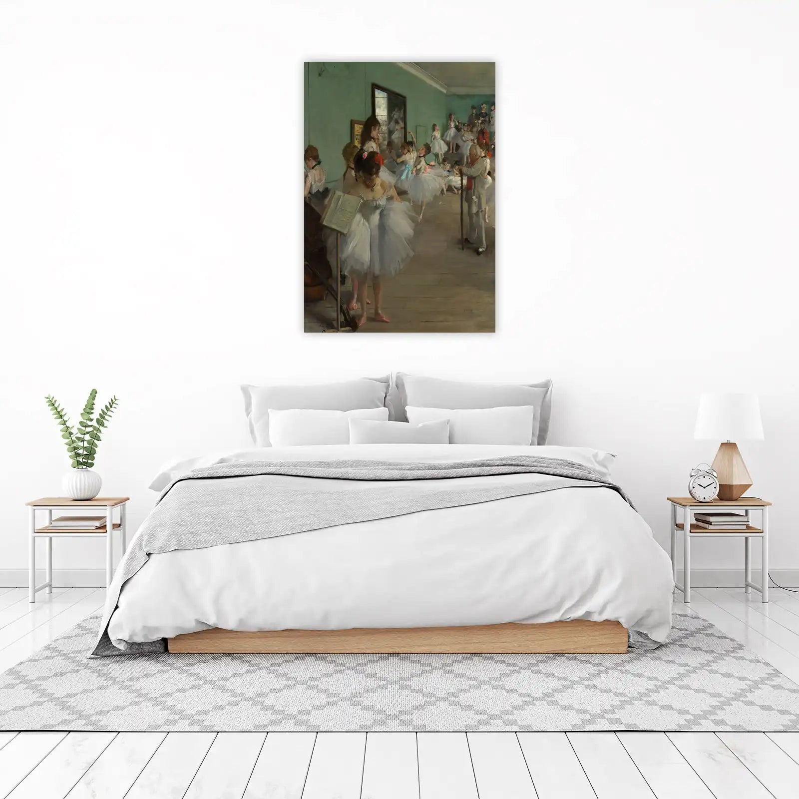 Ballet Rehearsal Impressionist Wall Art