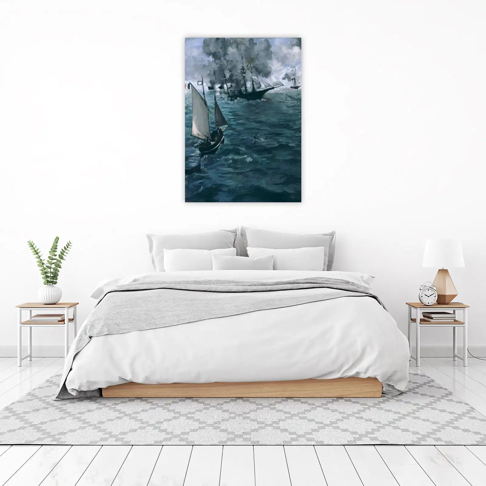 Nautical Battle Seascape Wall Art
