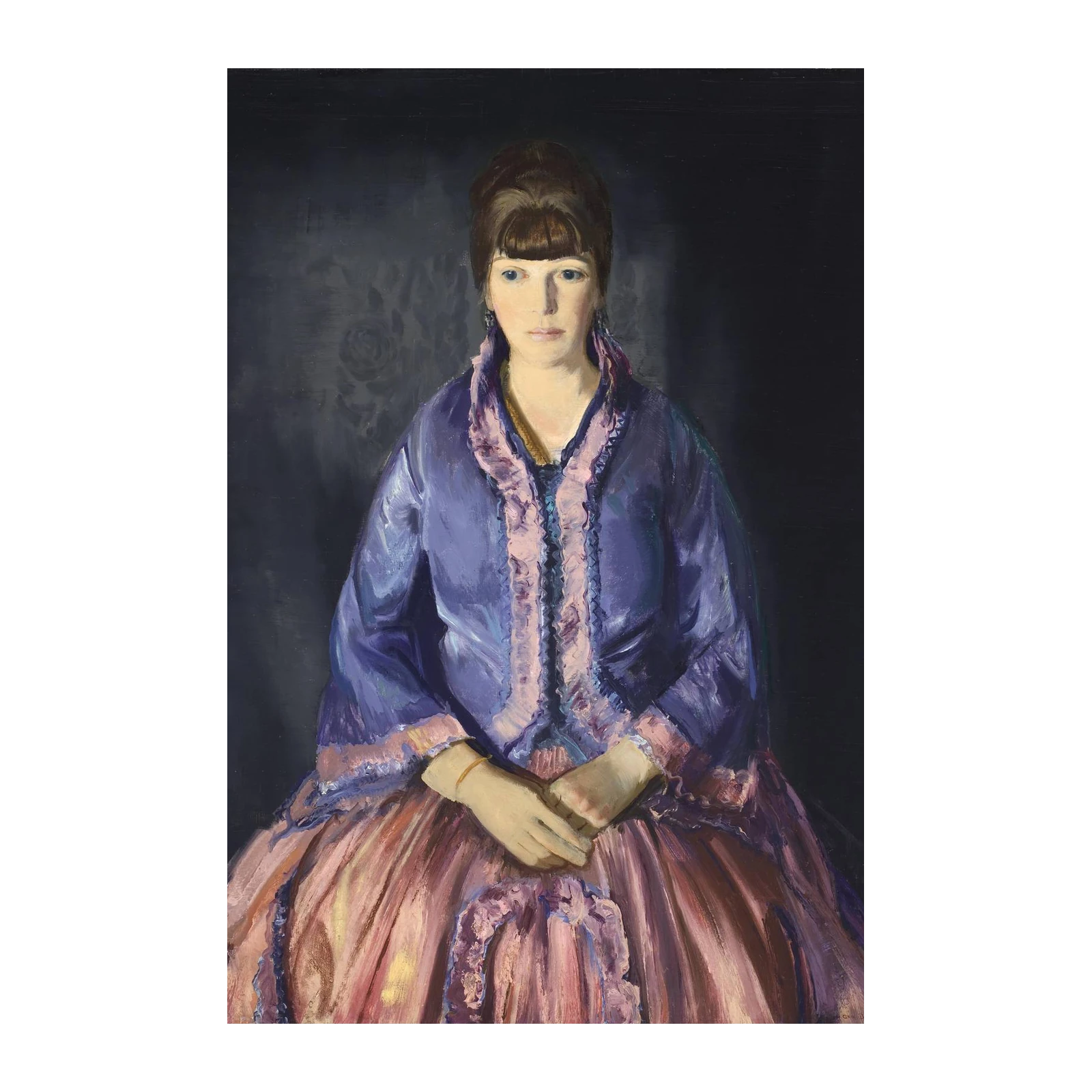 Victorian Elegance Portrait Wall Art