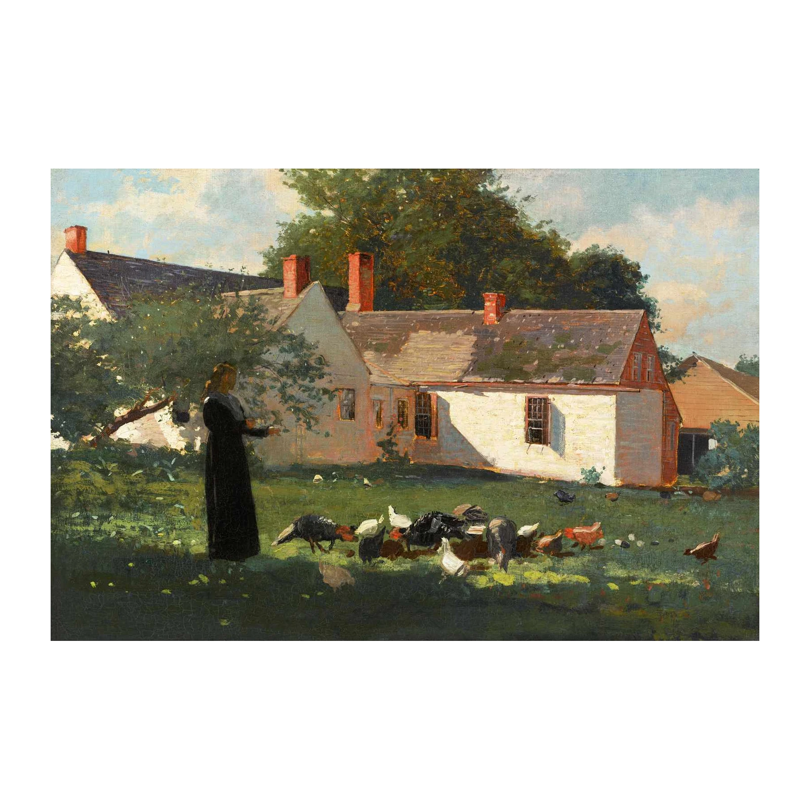Farmhouse Birds Wall Art | Rural Art