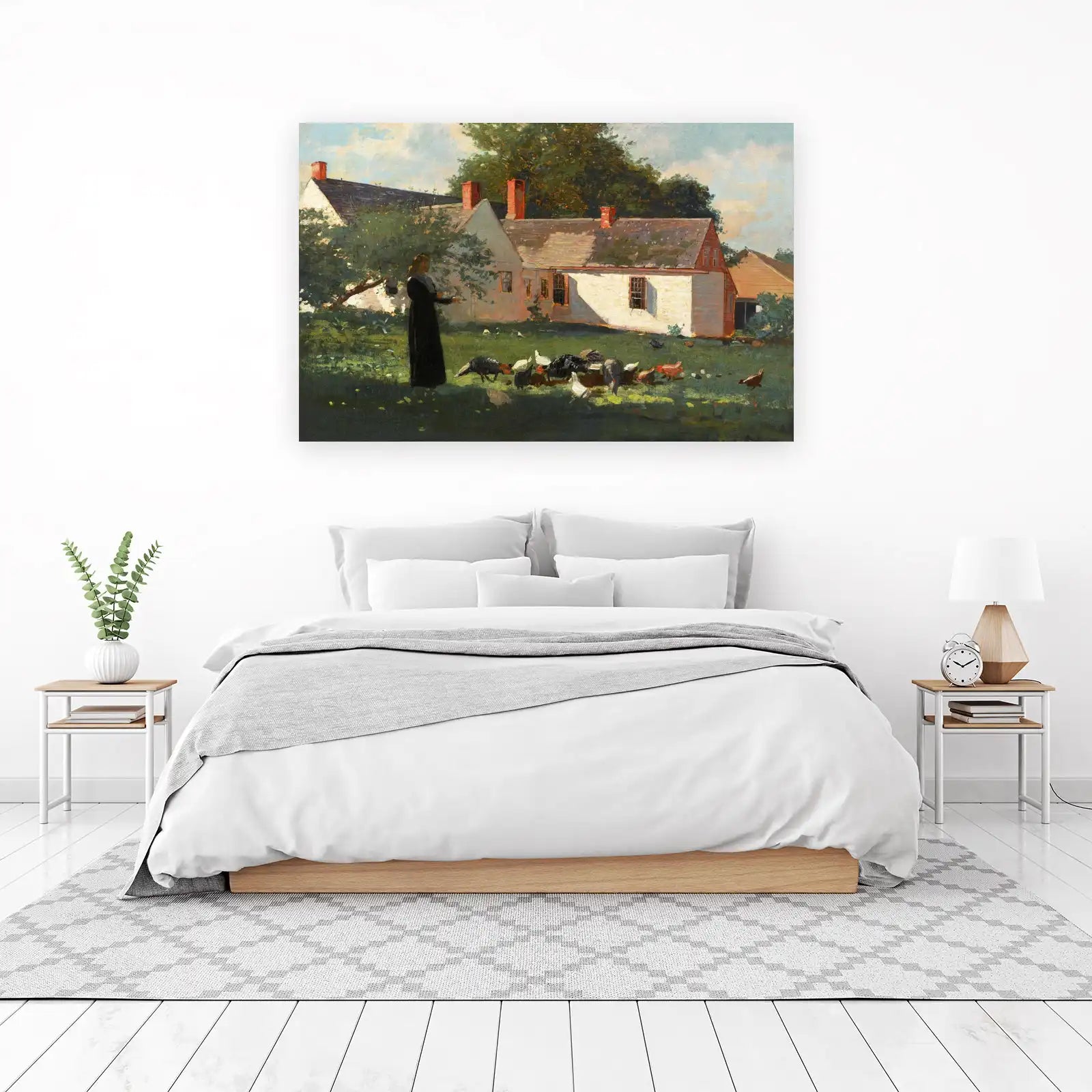 Farmhouse Birds Wall Art | Rural Art
