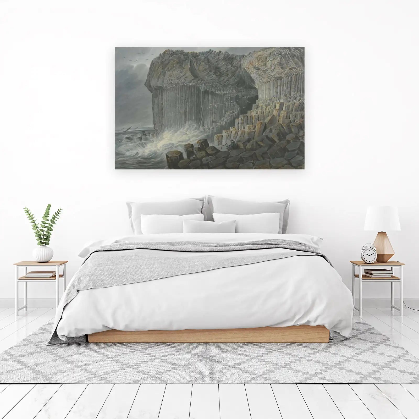 Dramatic Coastal Cave Landscape Wall Art