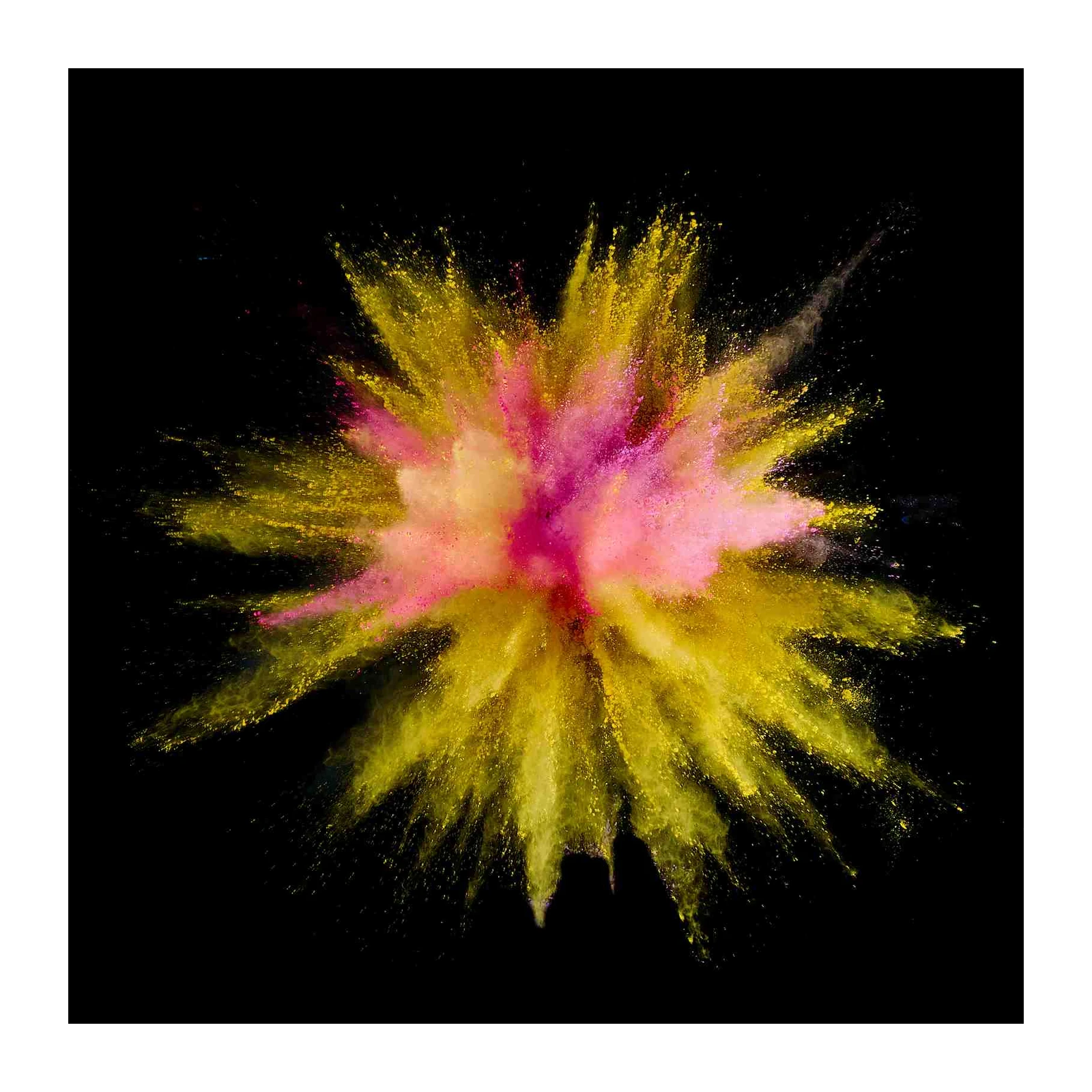 Vibrant Holi Powder Explosion Wall Art