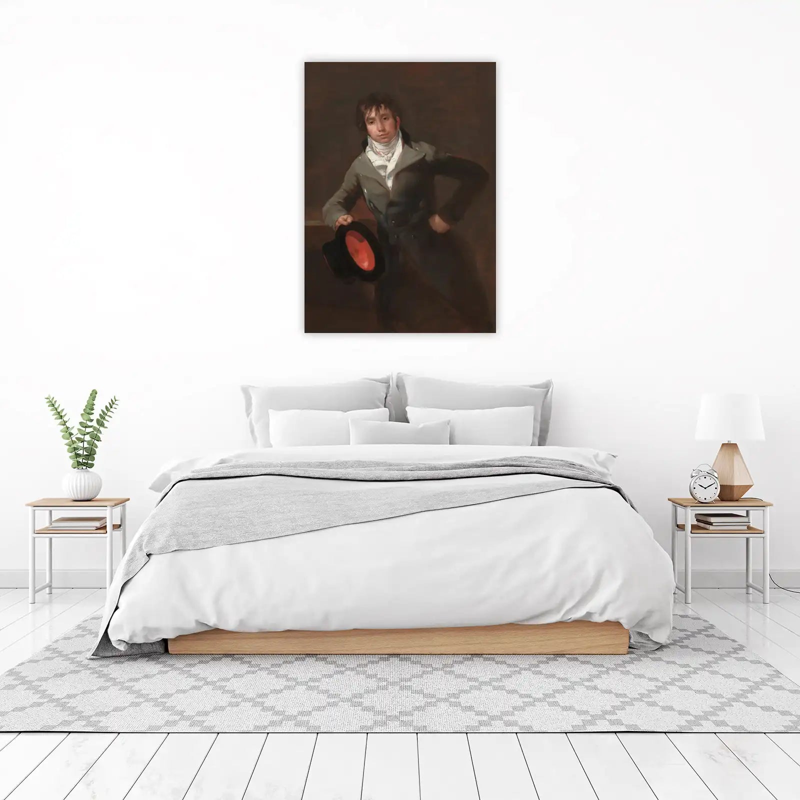 Vintage Gentleman Portrait Wall Art