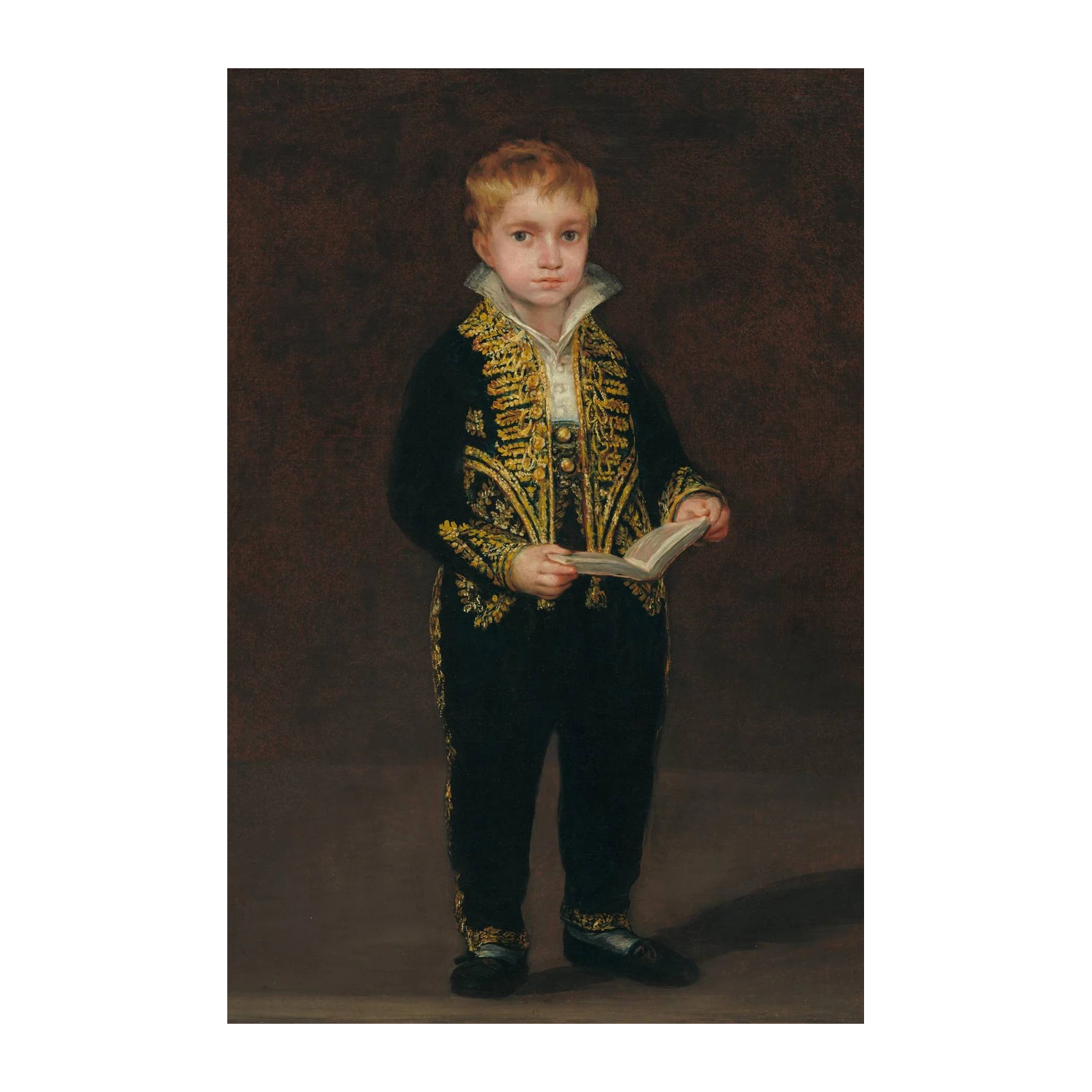 Goya Boy with Book Wall Art