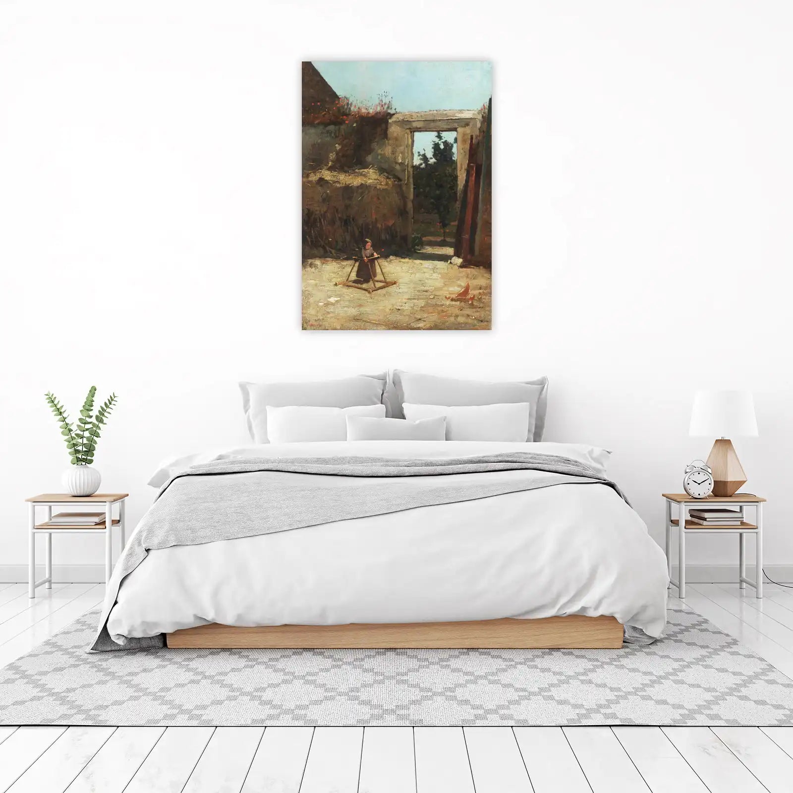 Childhood Serenity Vintage Farmhouse Wall Art