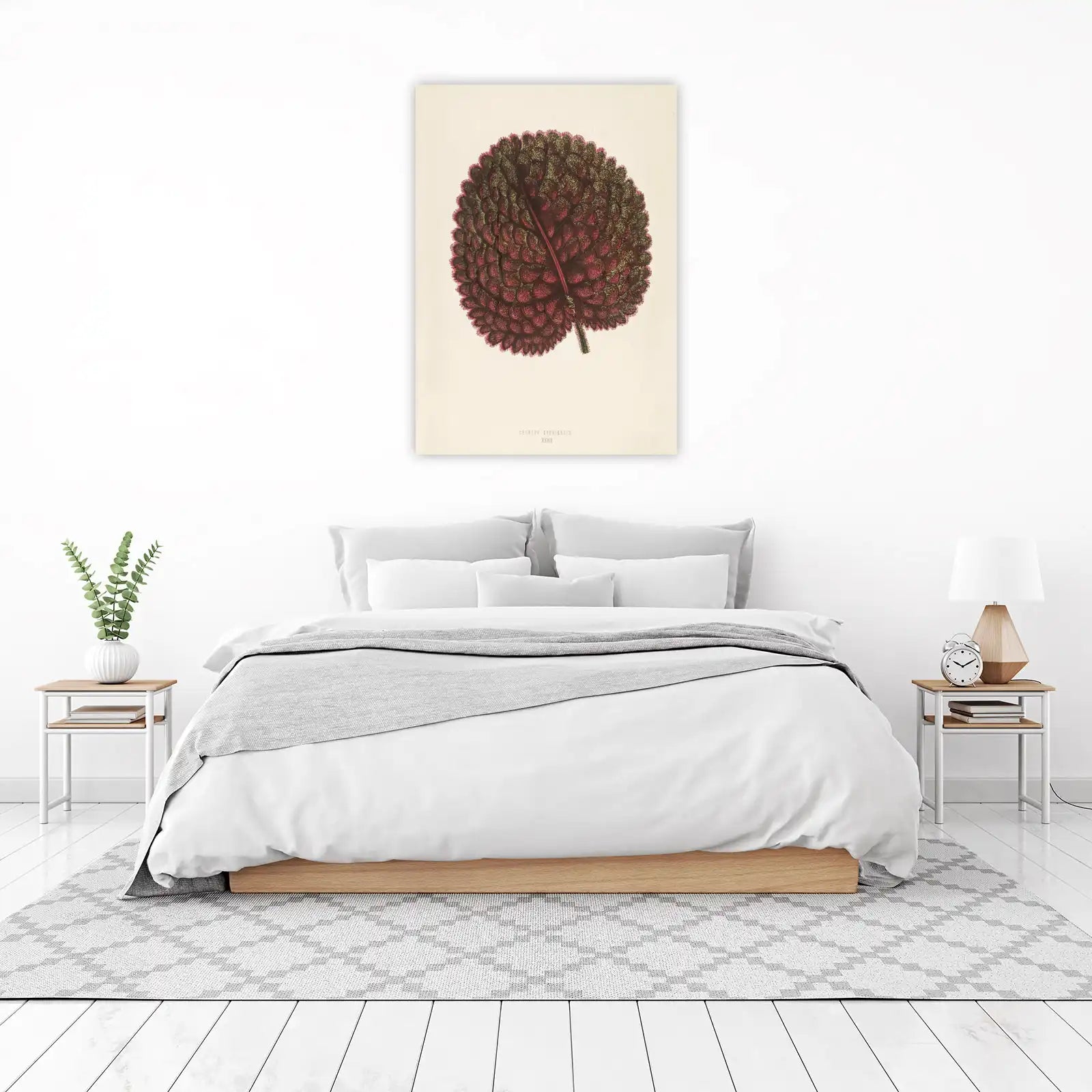 Vintage Botanical Leaf Wall Art