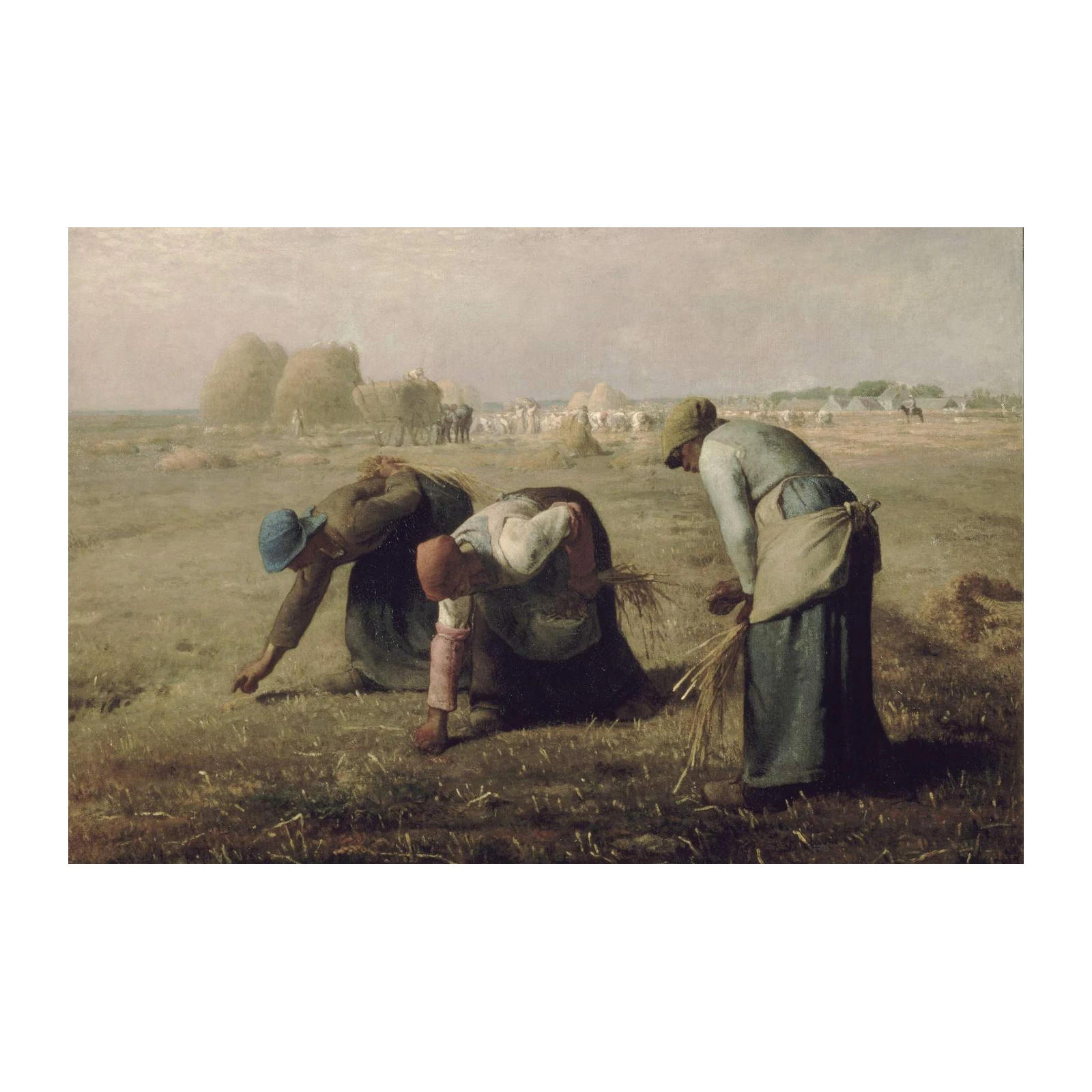 The Gleaners: Rural Harvest Wall Art