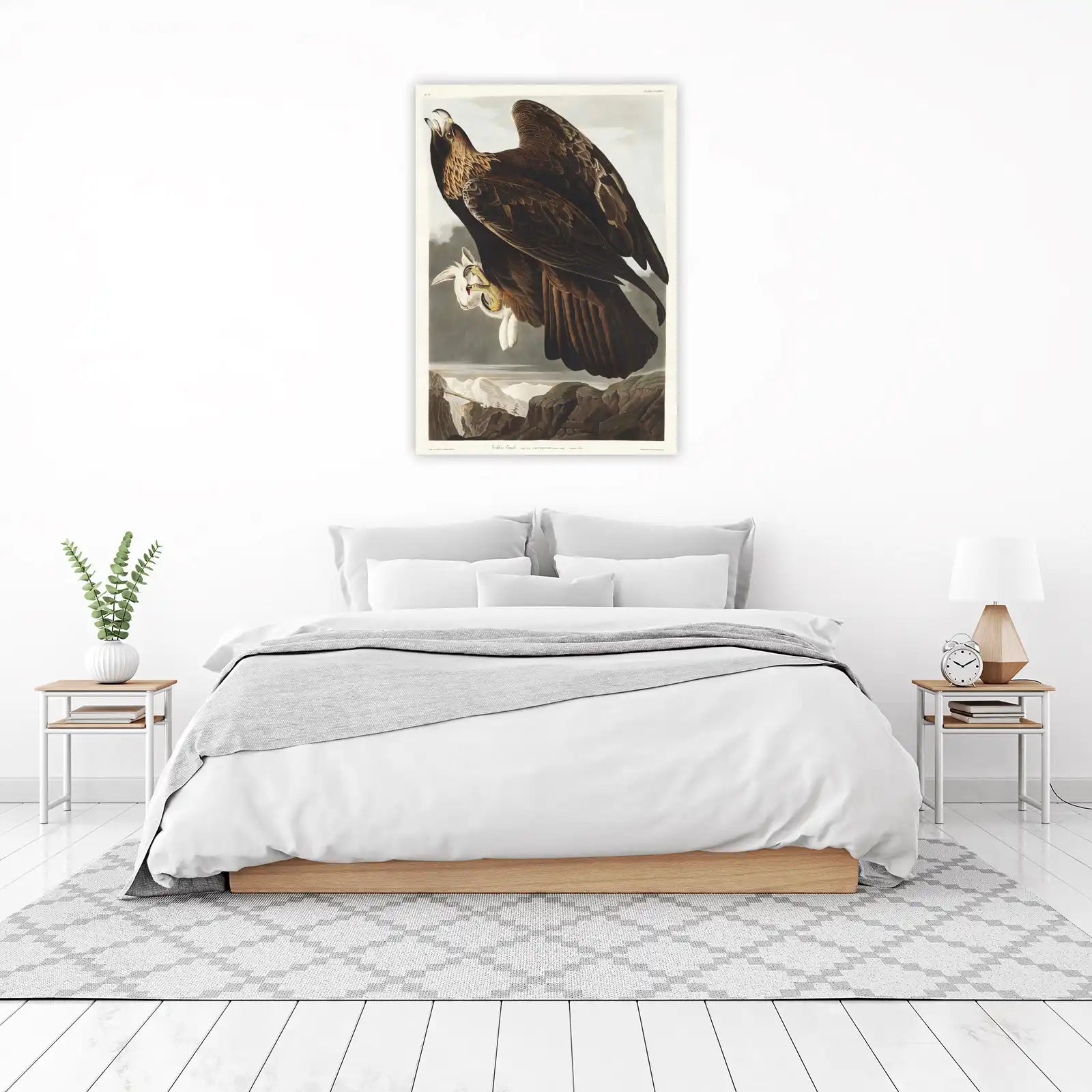 Majestic Golden Eagle Wildlife Wall Art