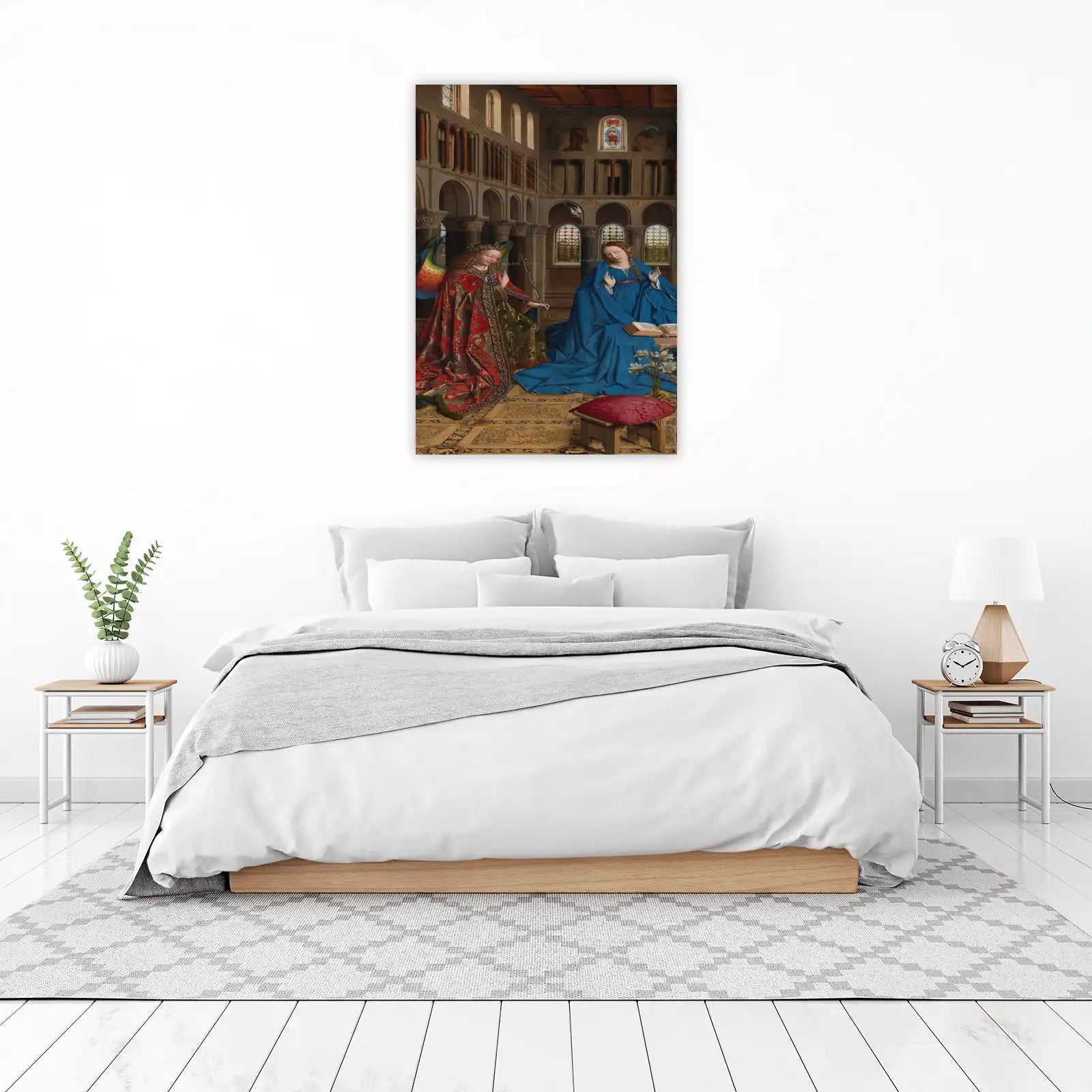 Annunciation Gothic Art Wall Art