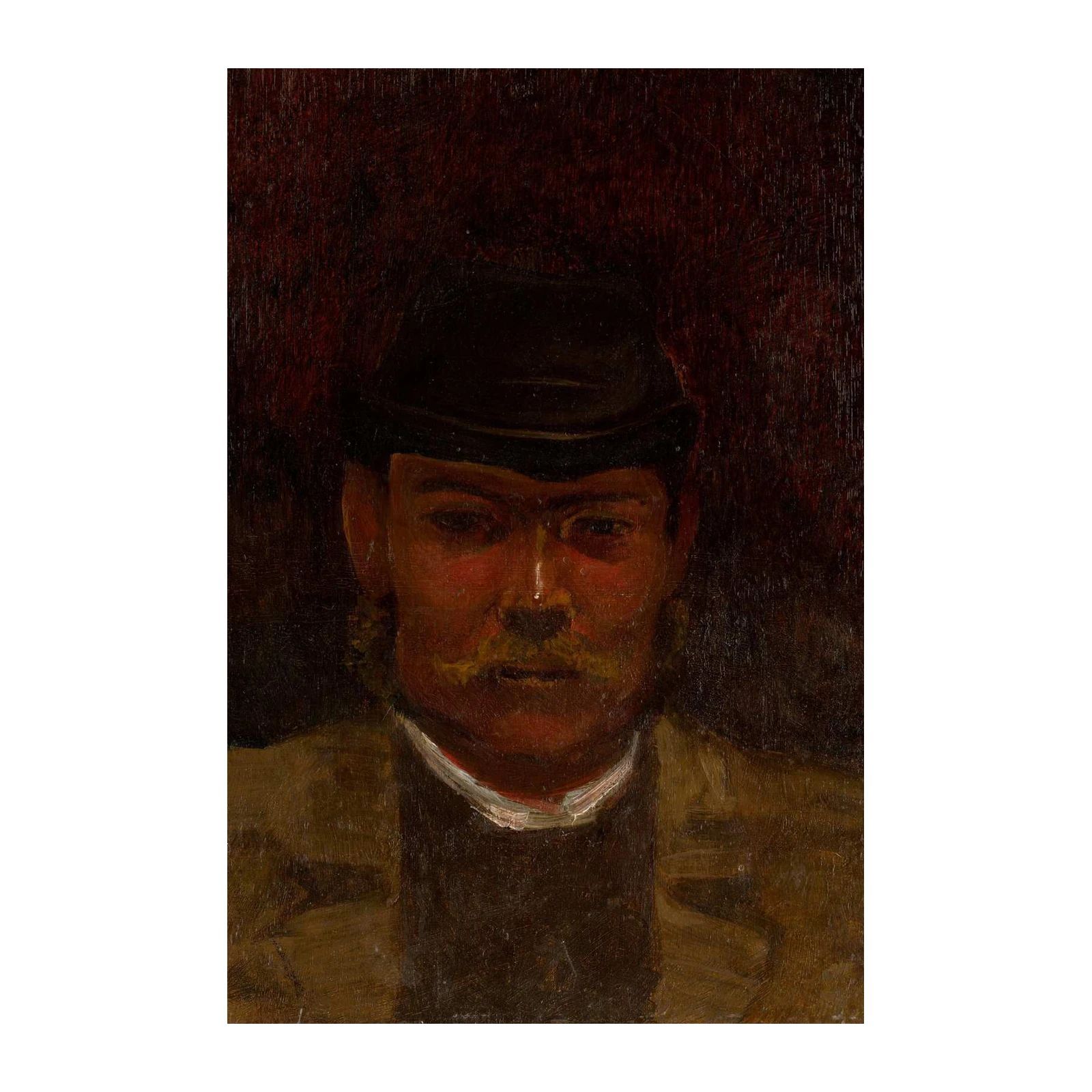 Vintage Gentleman Portrait Wall Art