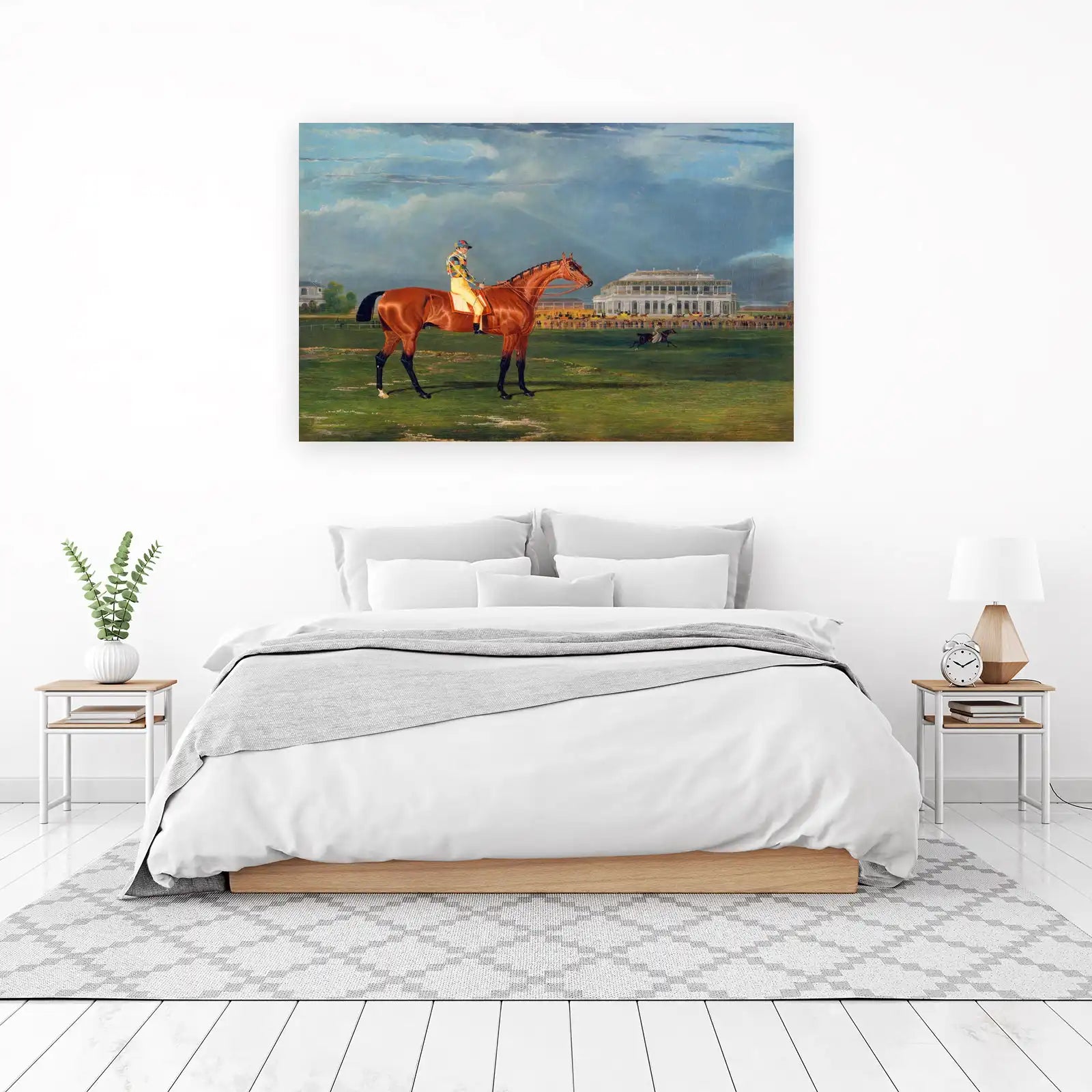 Jockey & Horse Race Wall Art