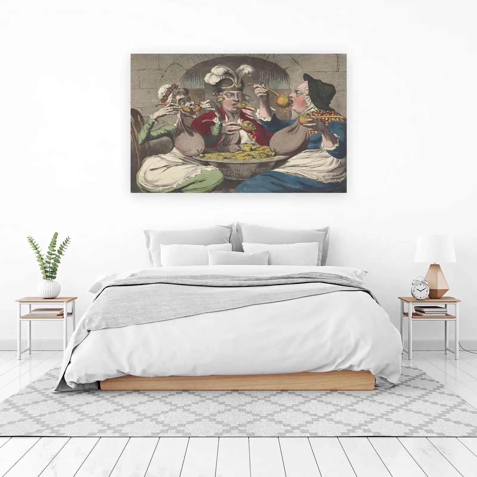 Satirical Art of Gluttony Wall Art