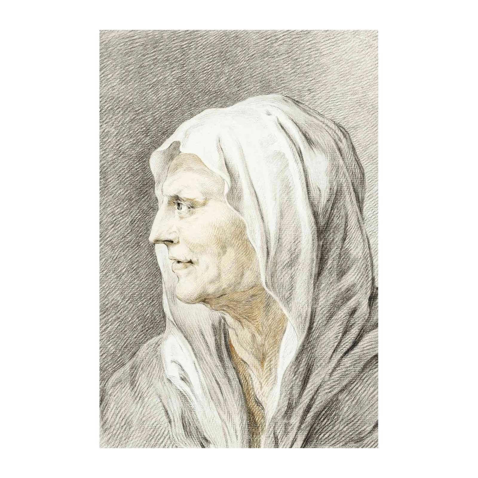 Timeless Serenity Portrait Wall Art