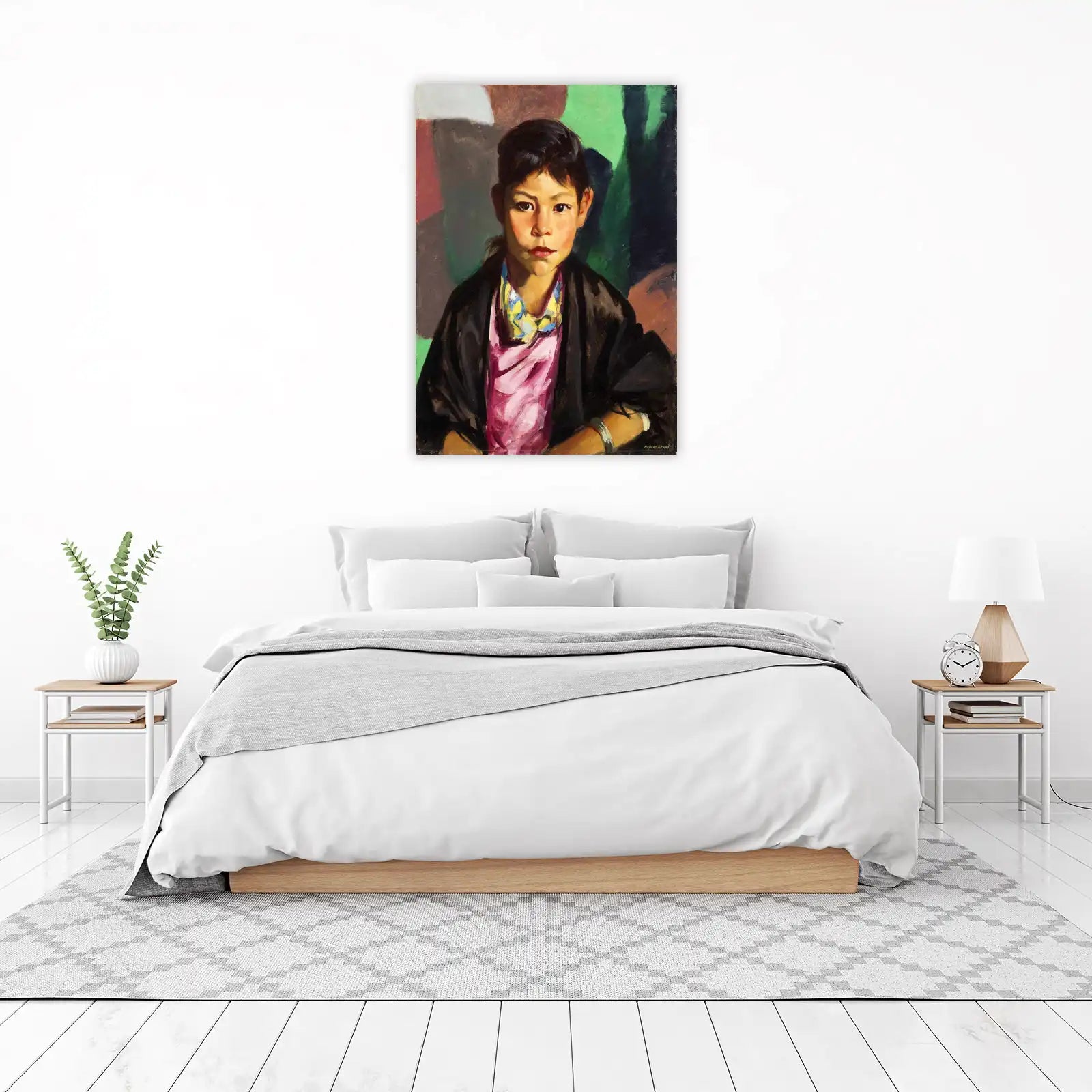 Robert Henri "Spanish Gypsy Girl" Wall Art
