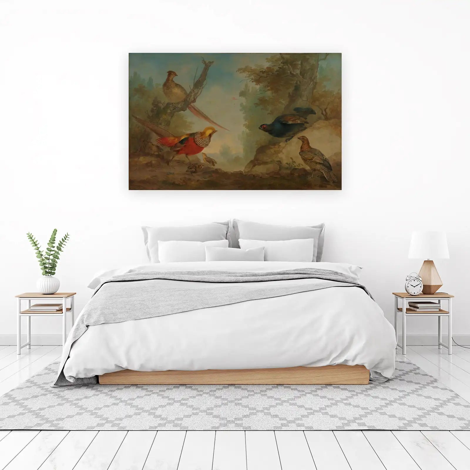 Golden Pheasant Nature Scene Wall Art