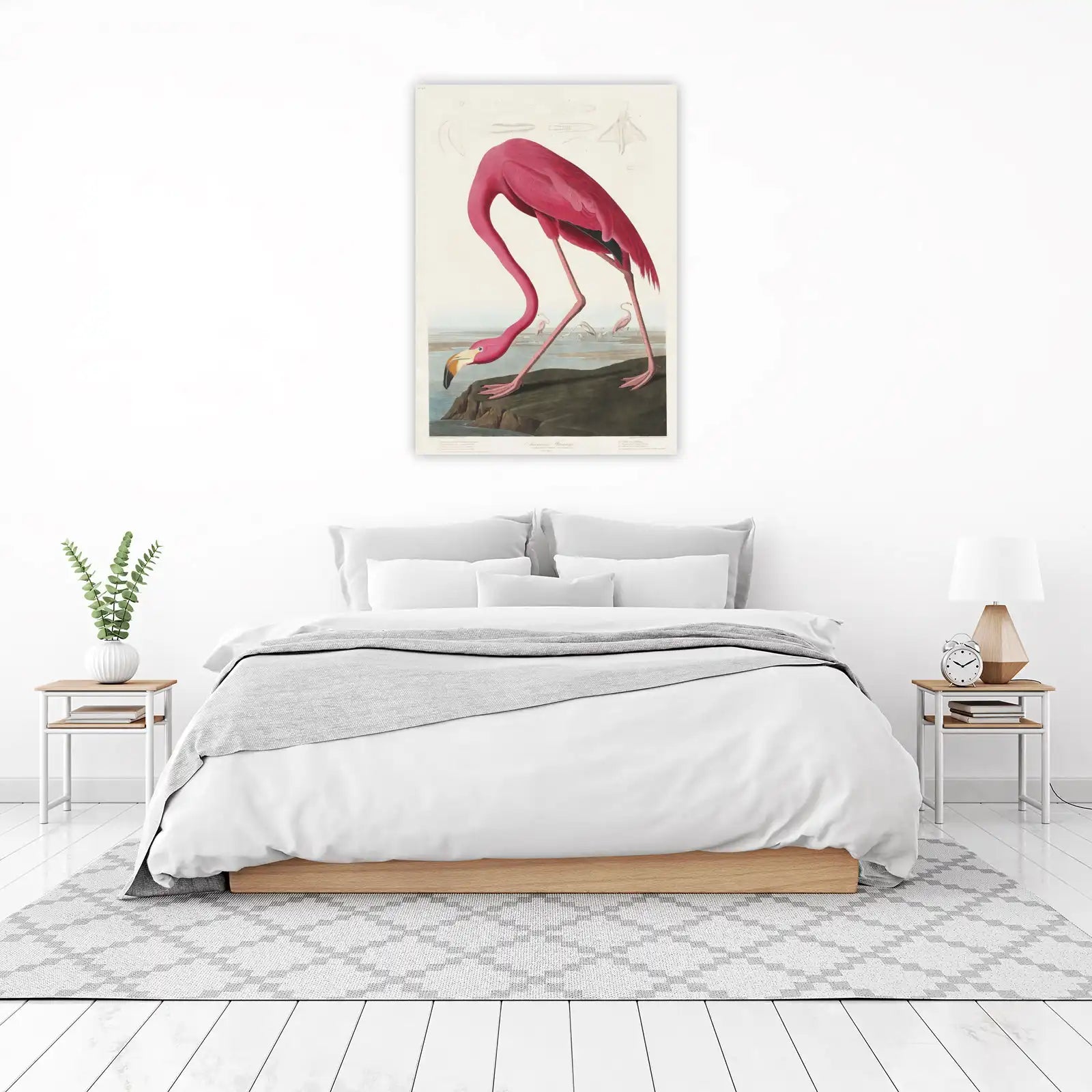 Vibrant Flamingo Nature Art Wall Art