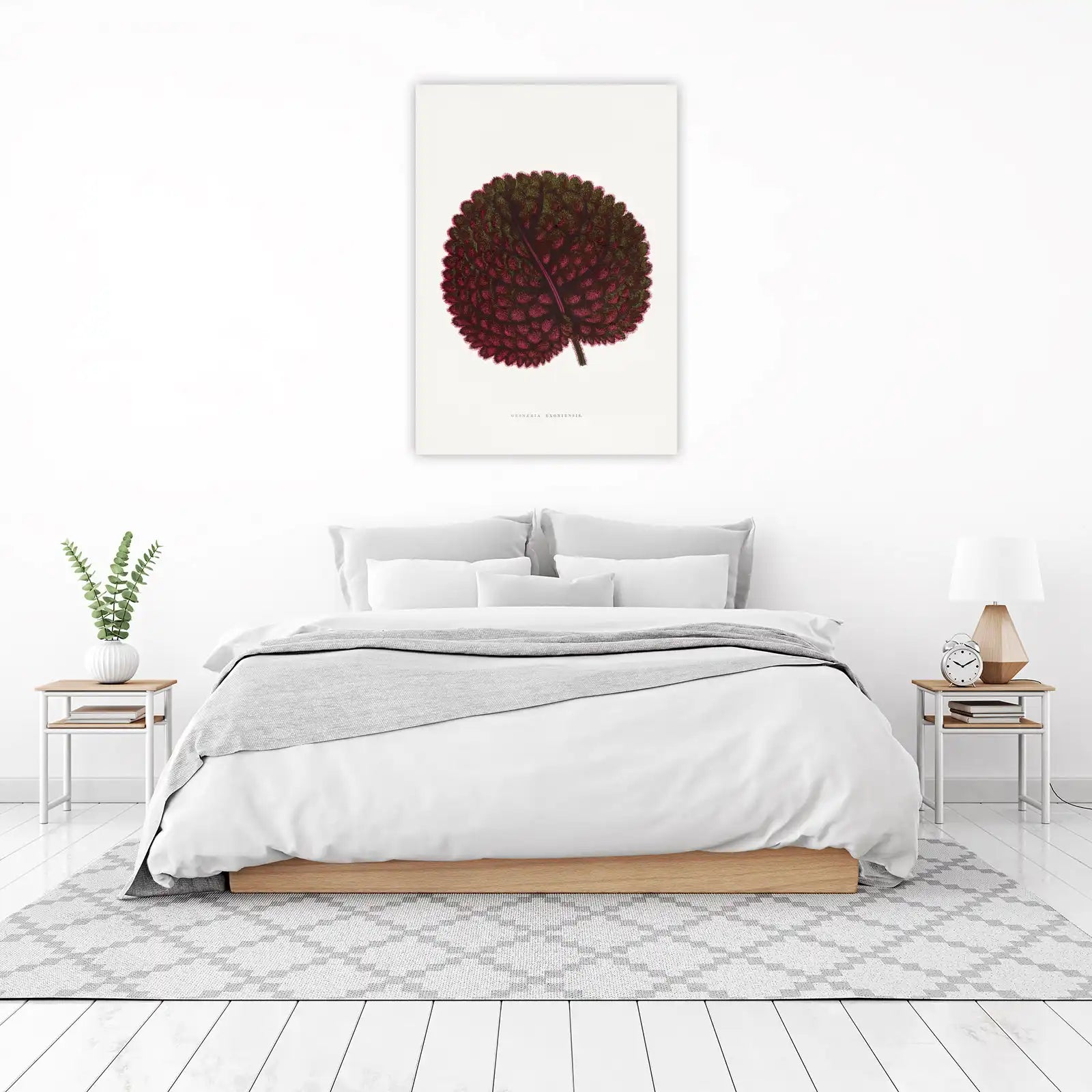 Vintage Botanical Leaf Art Wall Art