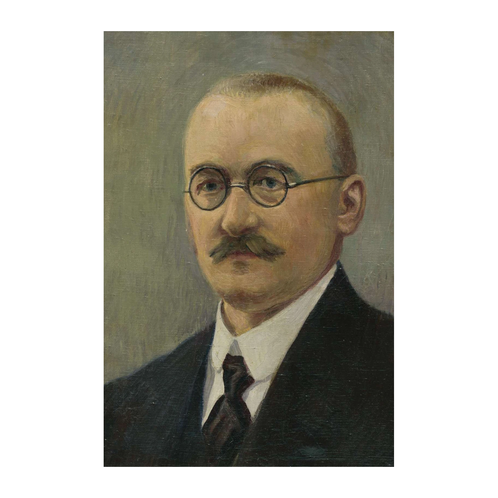 Vintage Gentleman Portrait Wall Art | Classic Wall Art