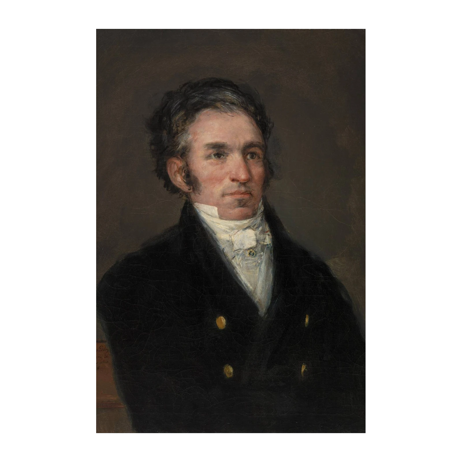 Classic Portrait of Gentleman Wall Art