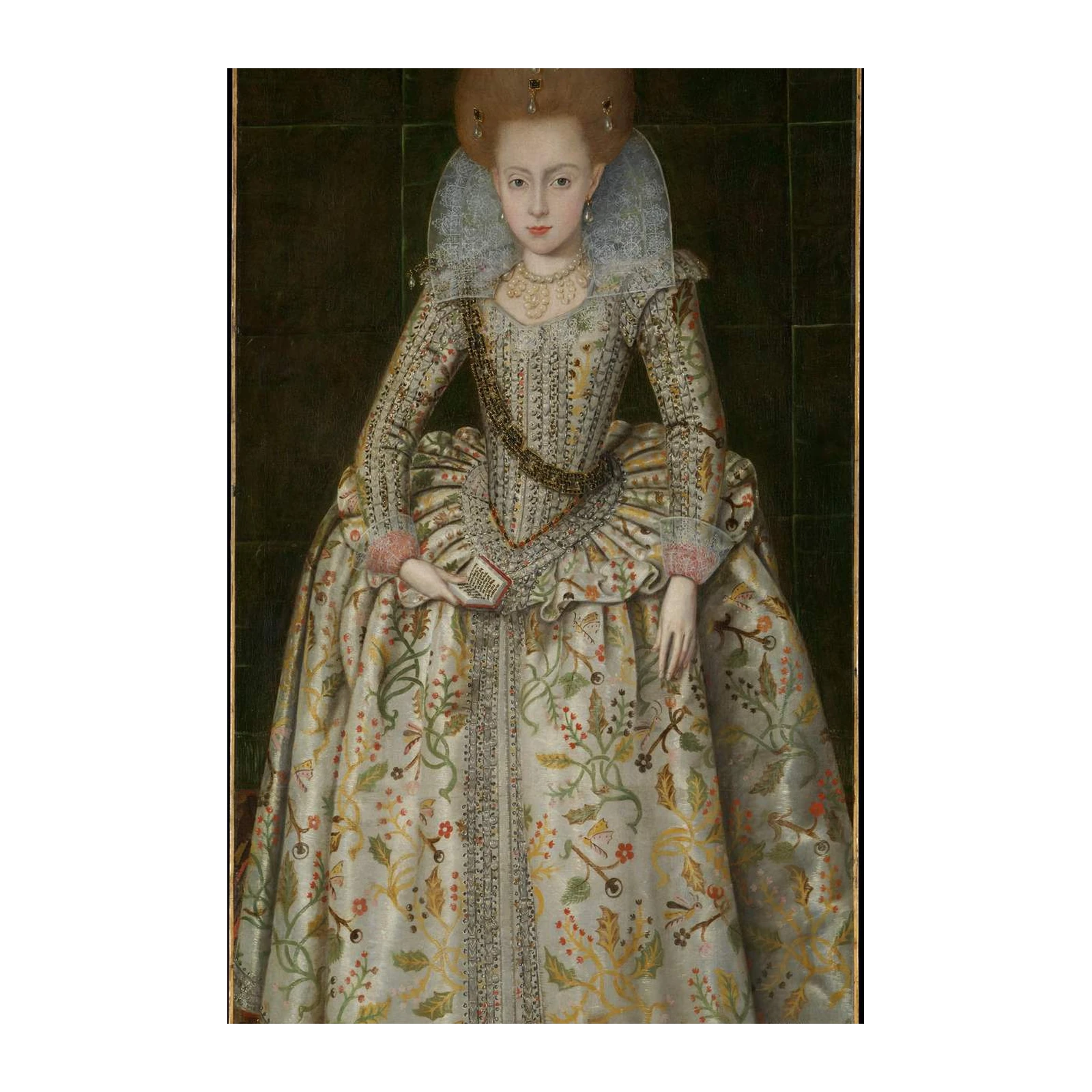 Royal Elegance Portrait Wall Art