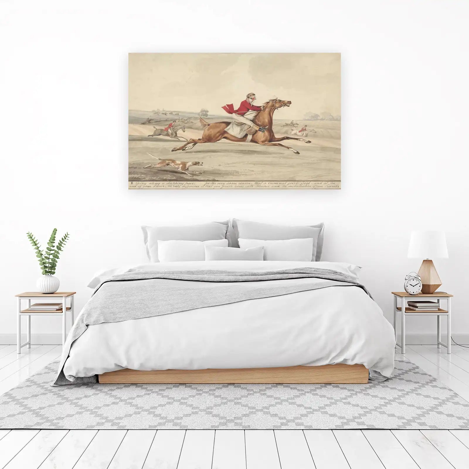 Victorian Horse Race & Fox Hunting Wall Art