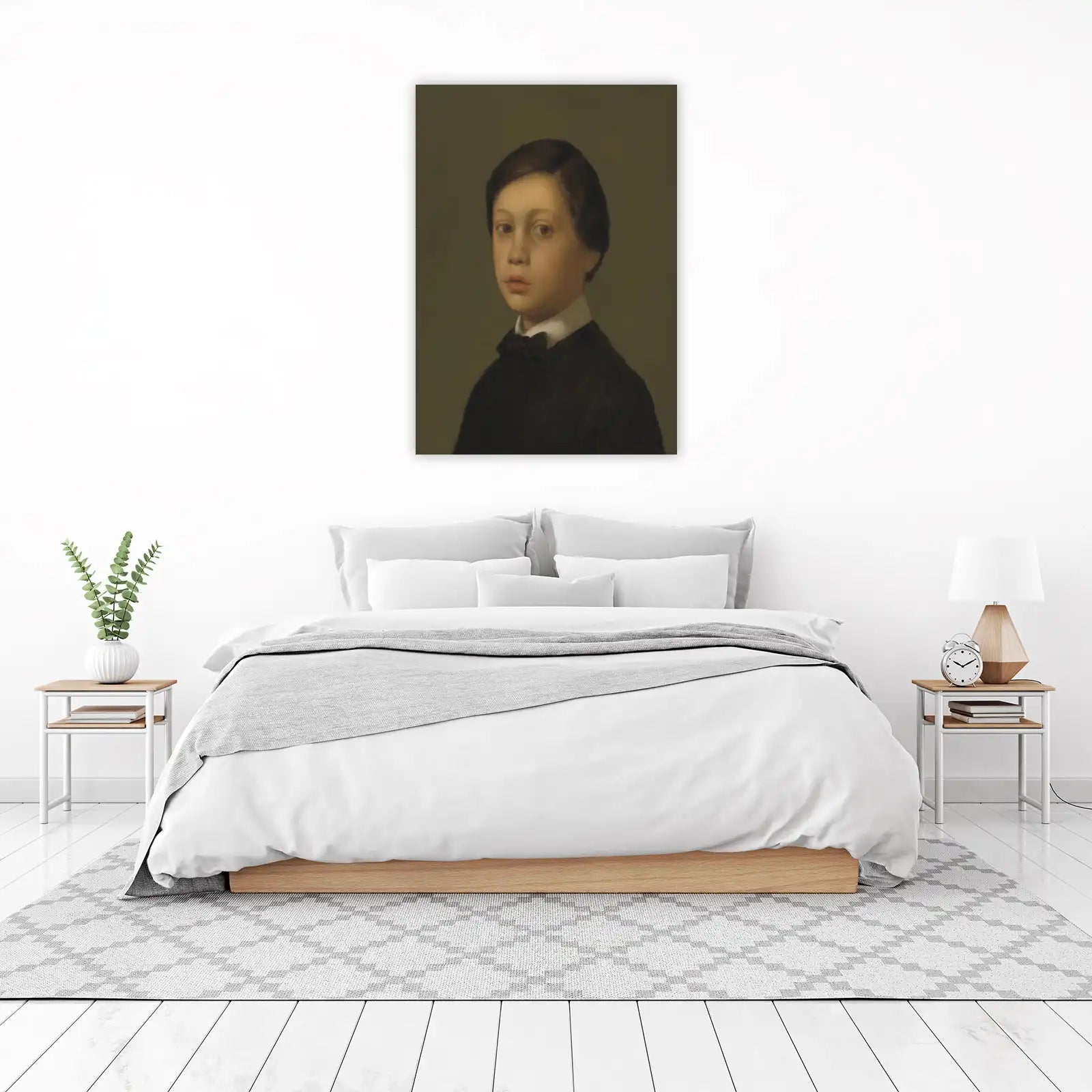 Victorian Boy Portrait Fine Art Wall Art