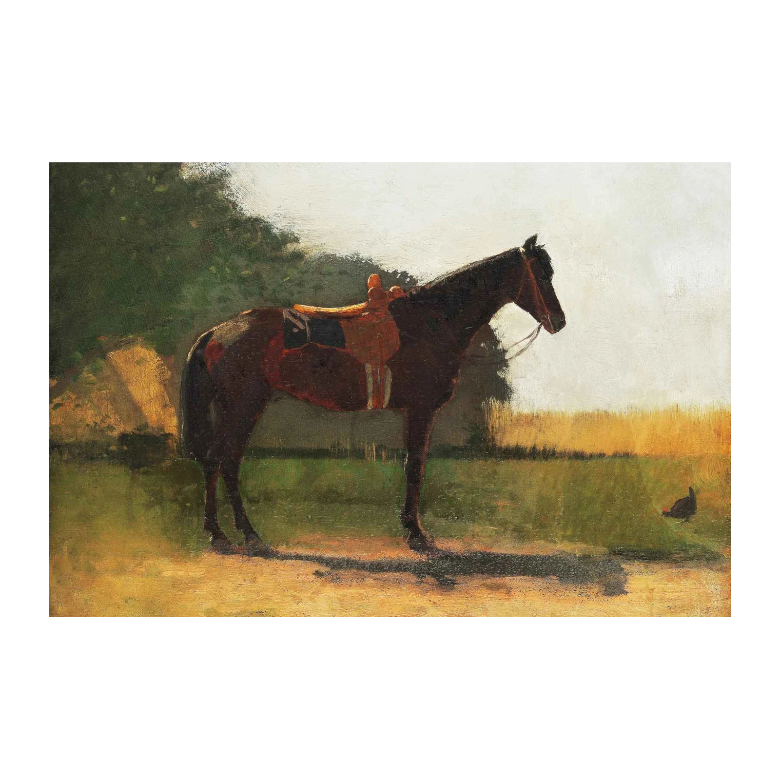 Majestic Horse Equestrian Landscape Wall Art