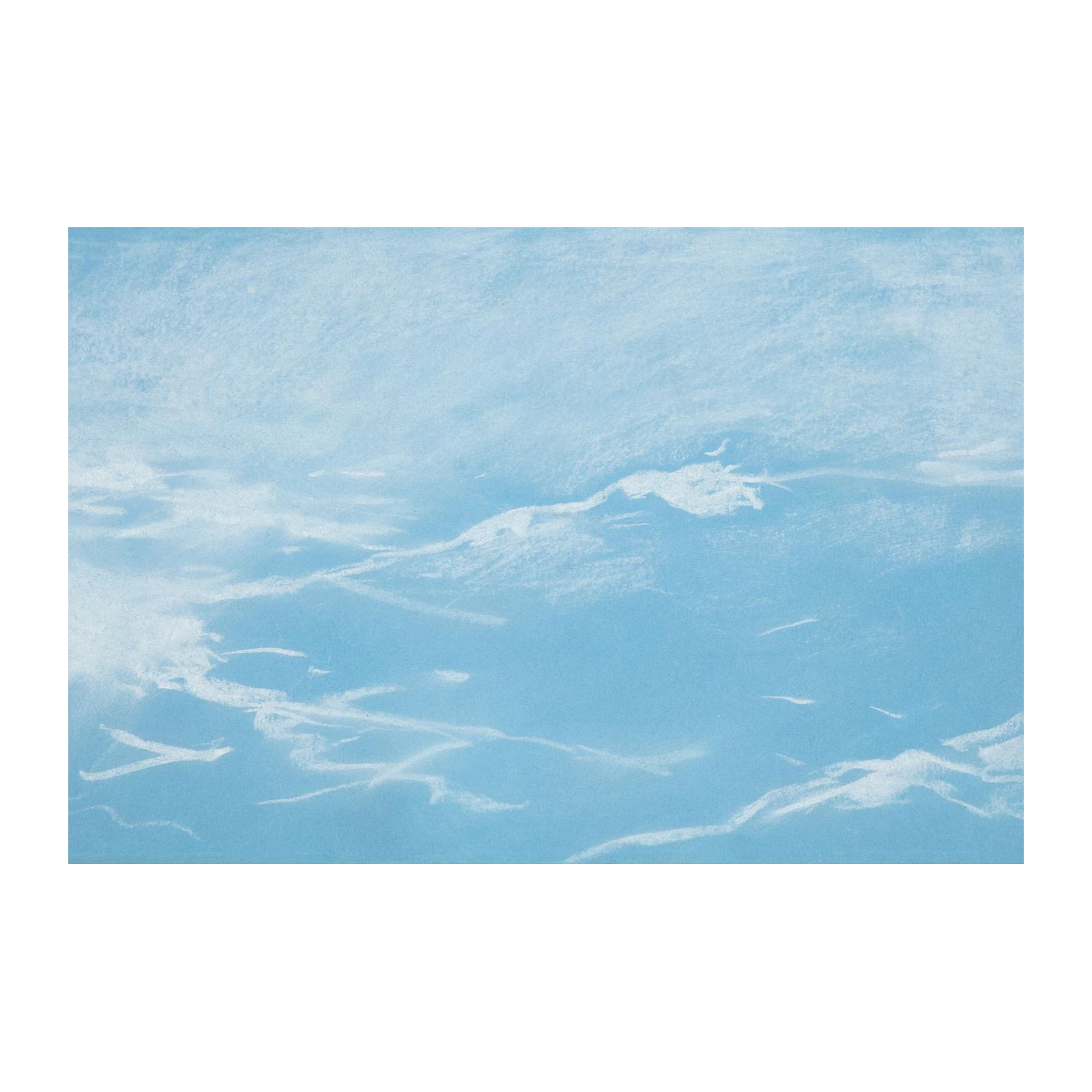 Dreamy Sky Abstract Pastel Wall Art