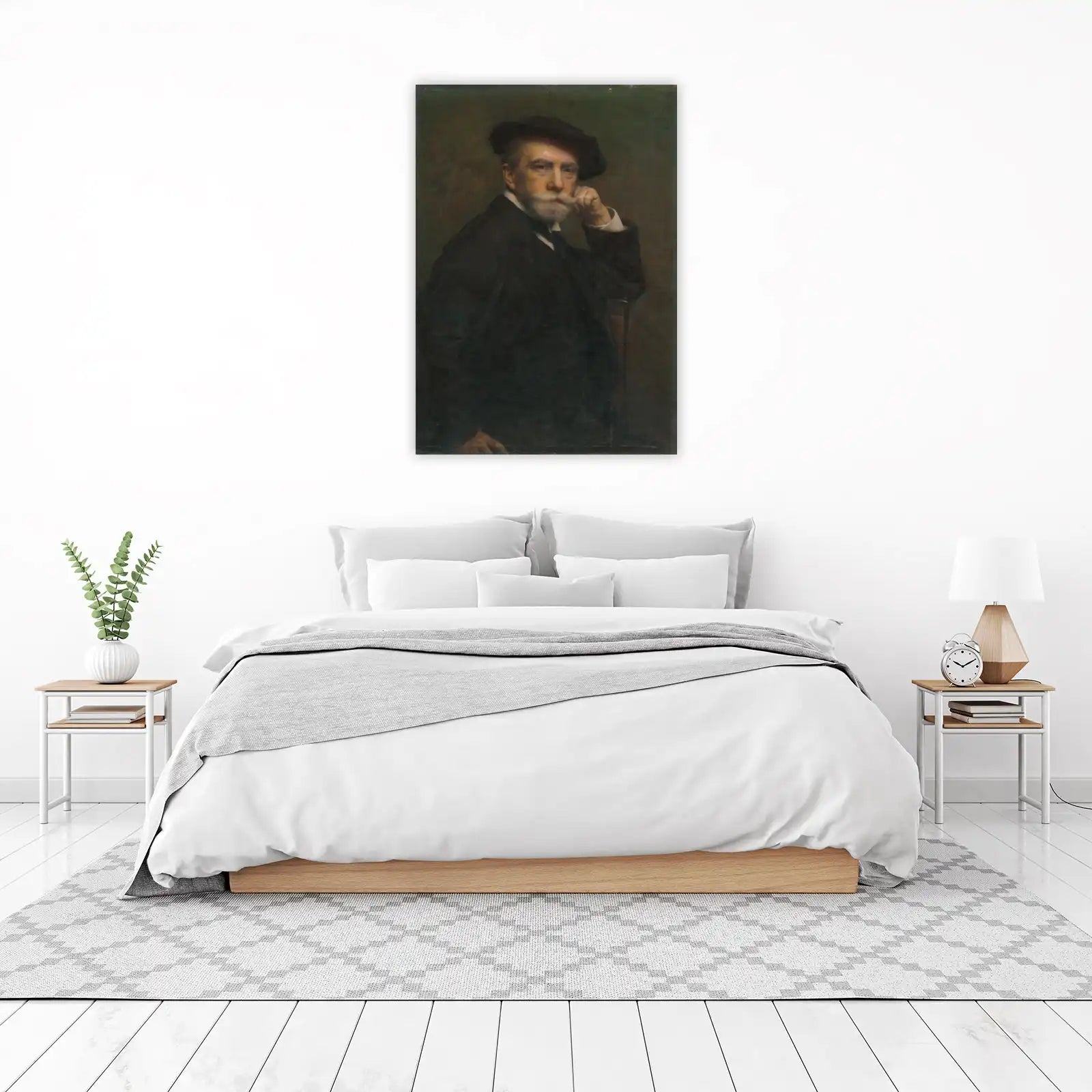 Distinguished Gentleman Portrait Wall Art