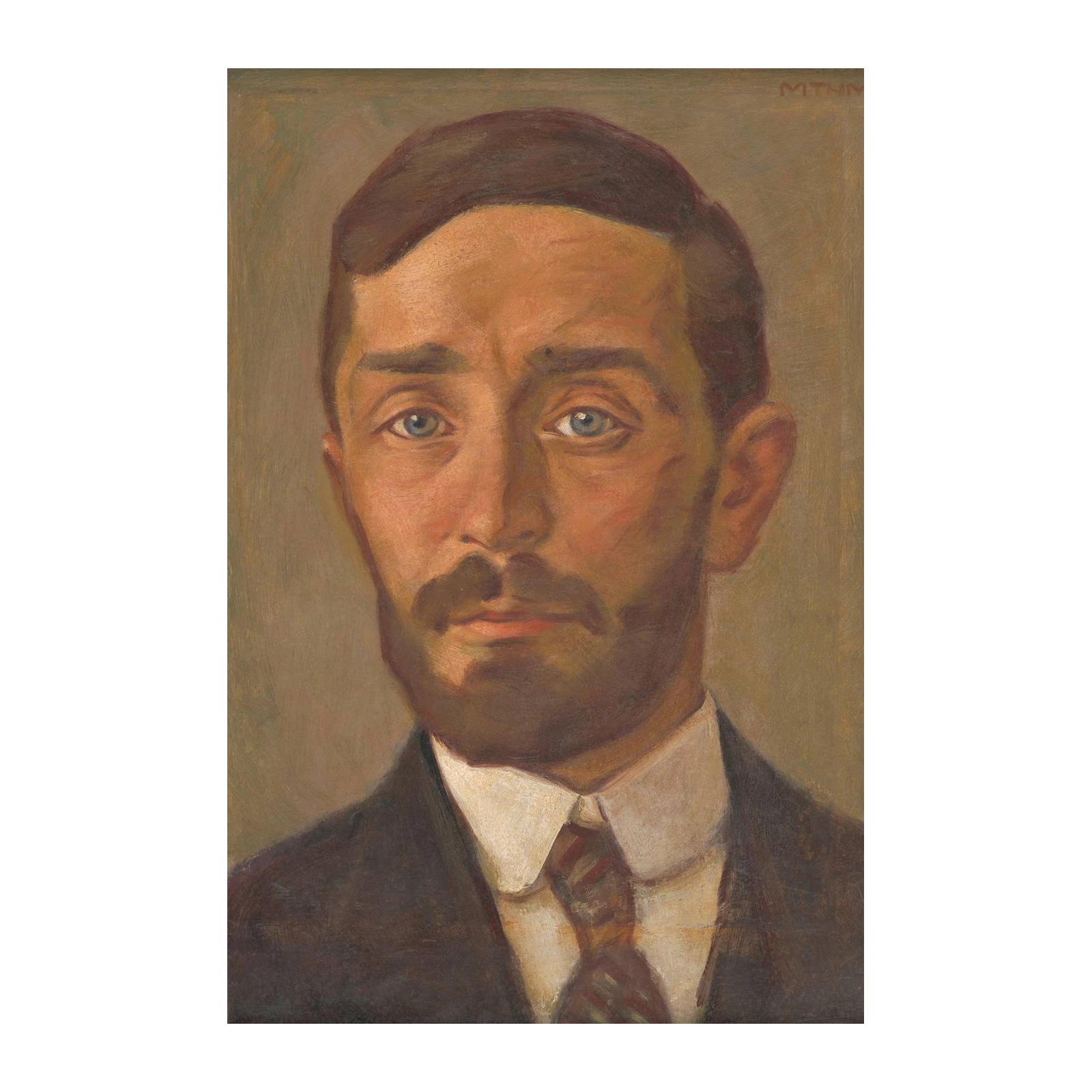 Intense Portrait of a Gentleman Wall Art