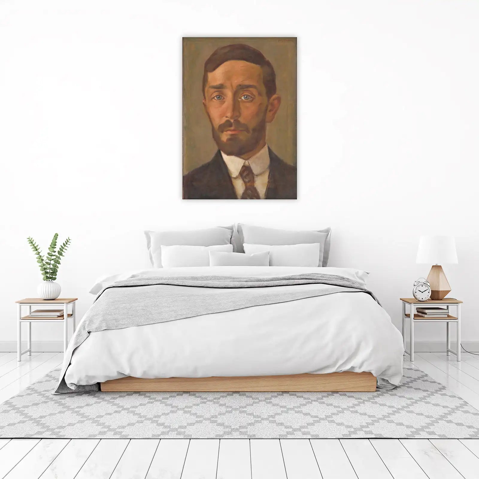 Intense Portrait of a Gentleman Wall Art