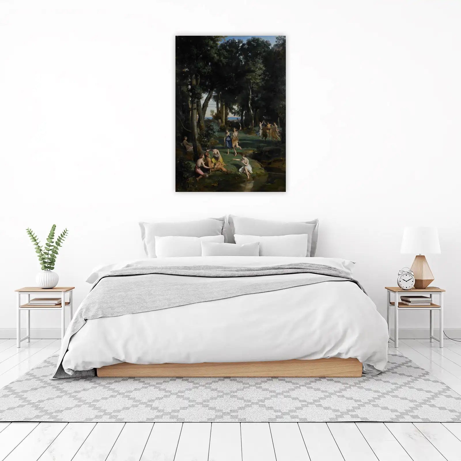 Mythical Forest Nymphs Dancing Wall Art