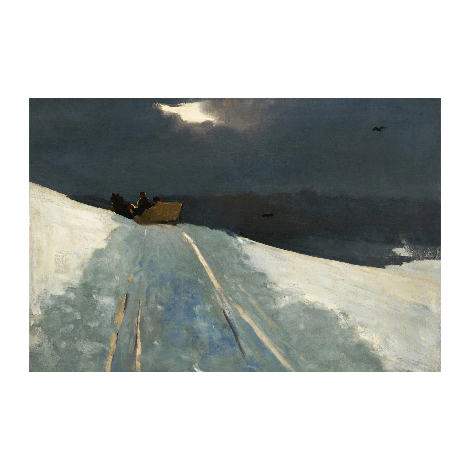 Winter Sleigh Ride Wall Art