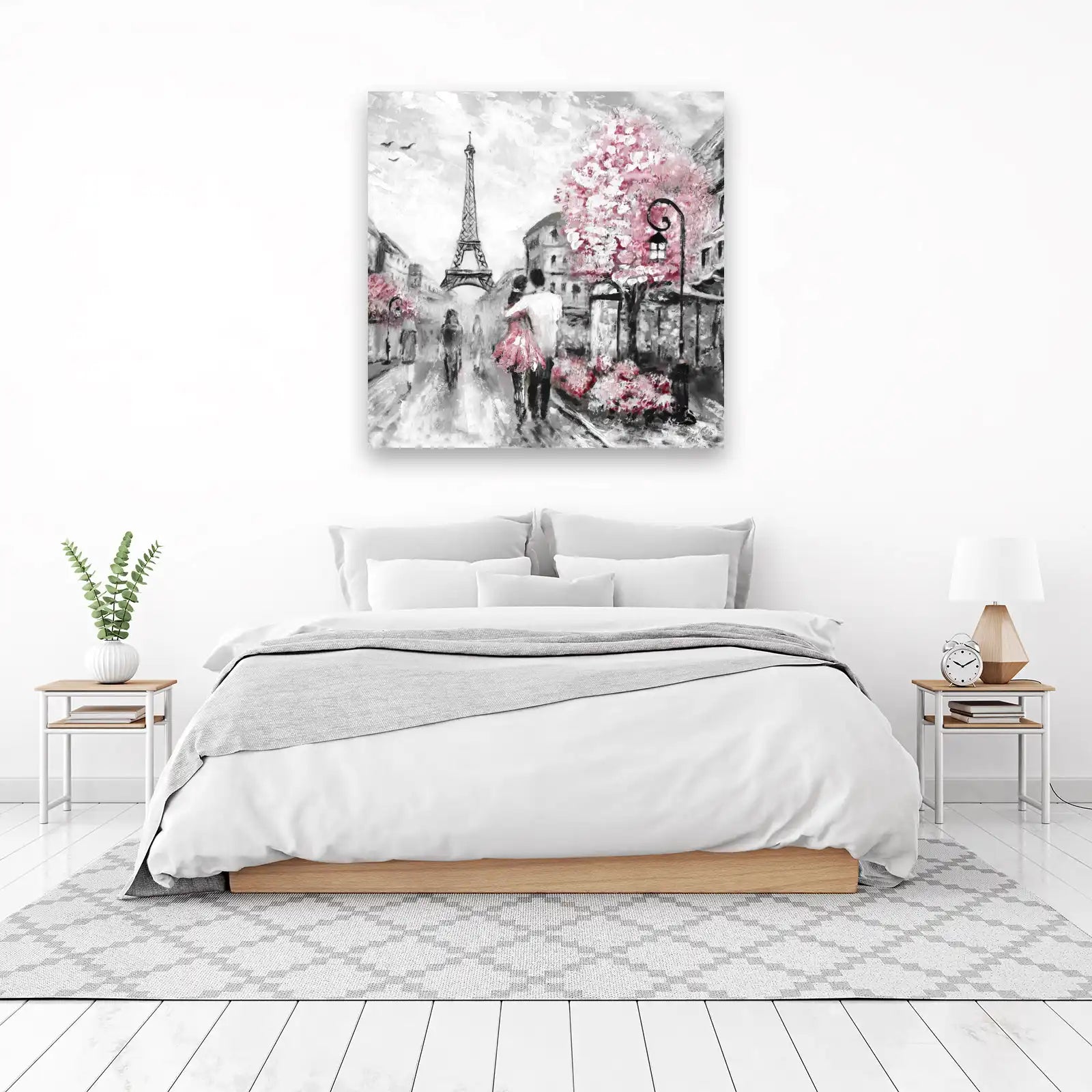 Parisian Romance Eiffel Tower Wall Art