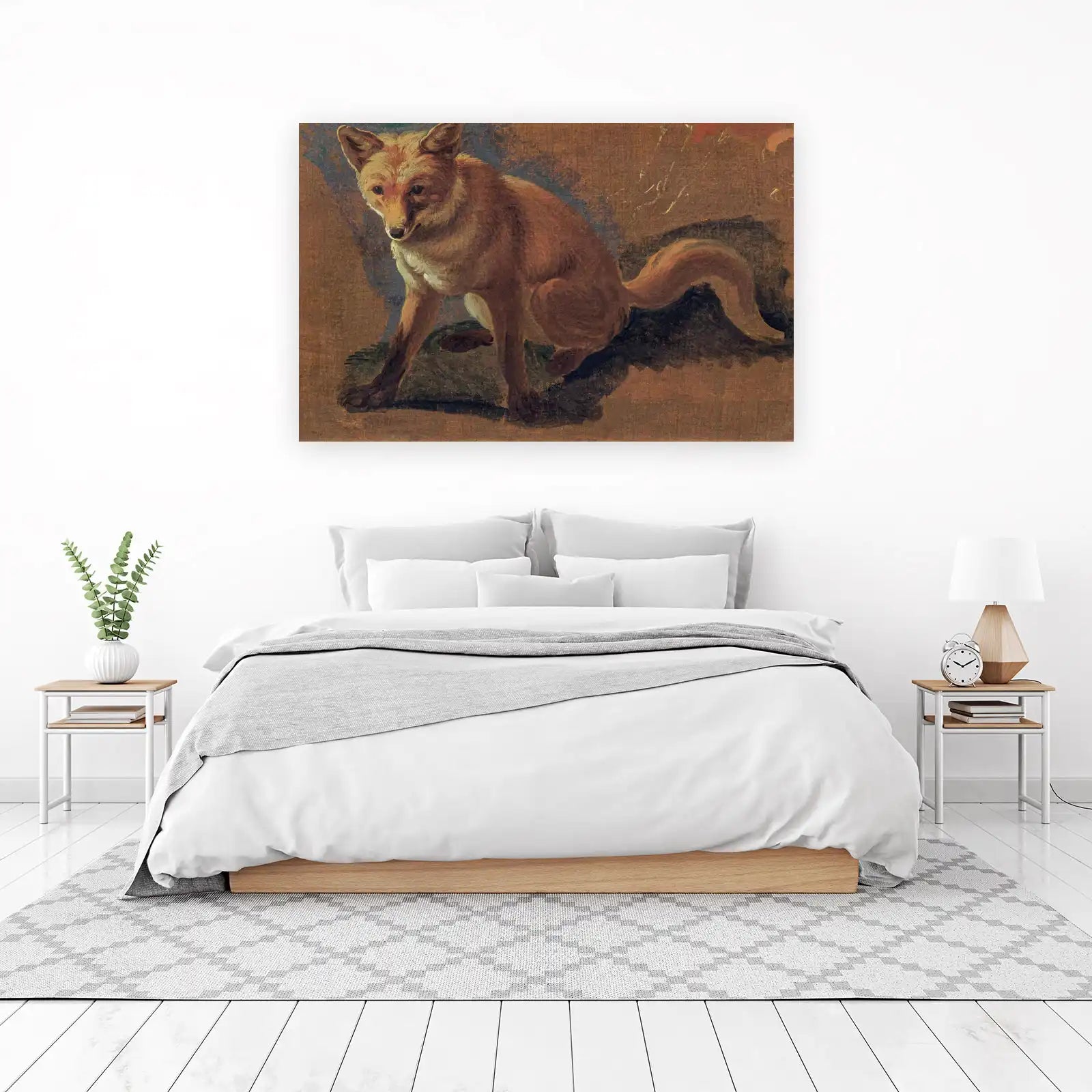 Majestic Fox Portrait Wall Art