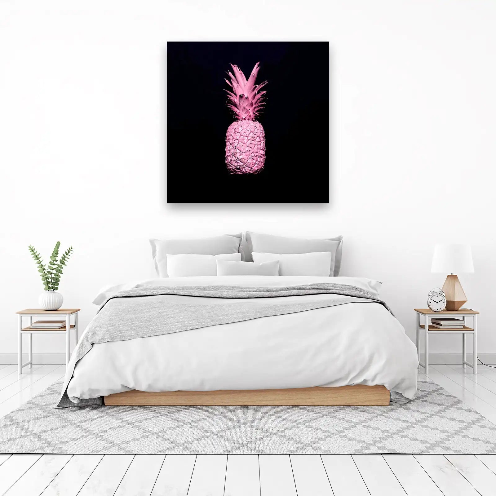 Pink Pineapple Pop Art Wall Art