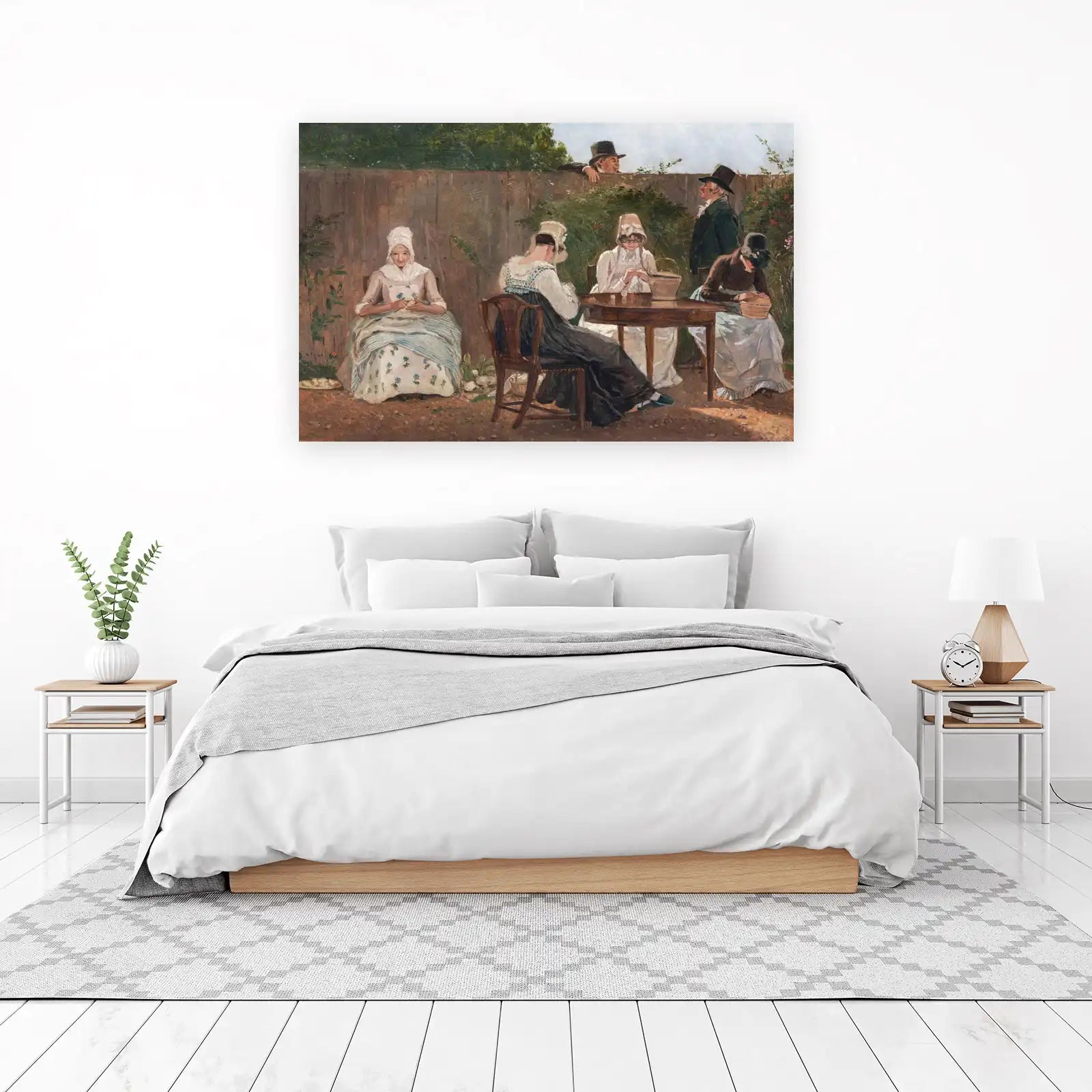 Vintage Garden Gathering Wall Art