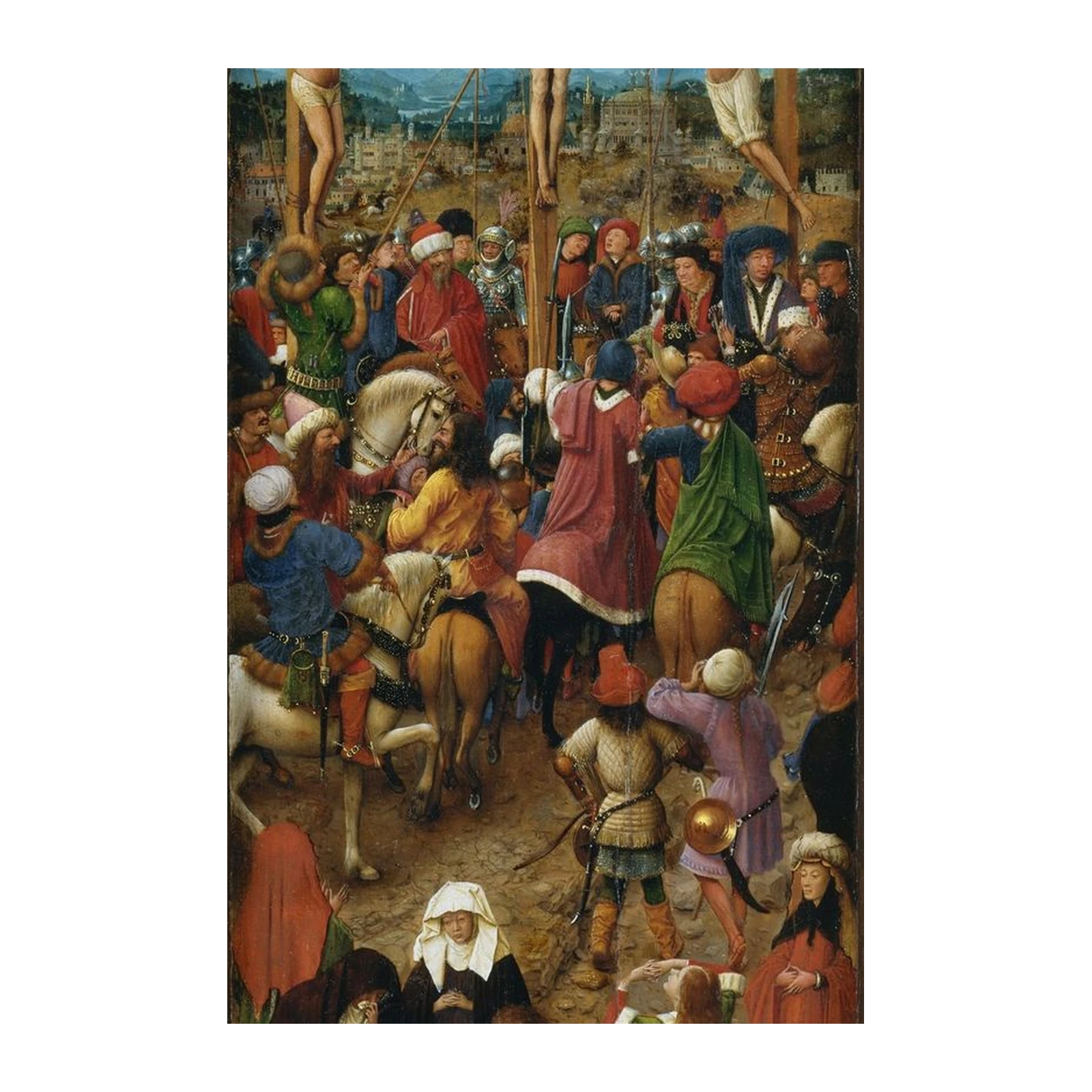 Crucifixion Scene Fine Art Wall Art