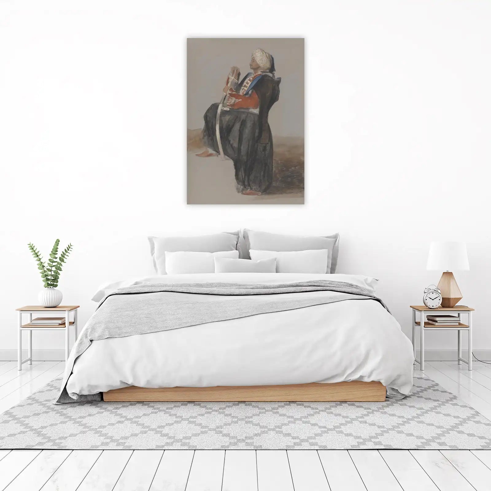 Majestic Ottoman Figure Wall Art