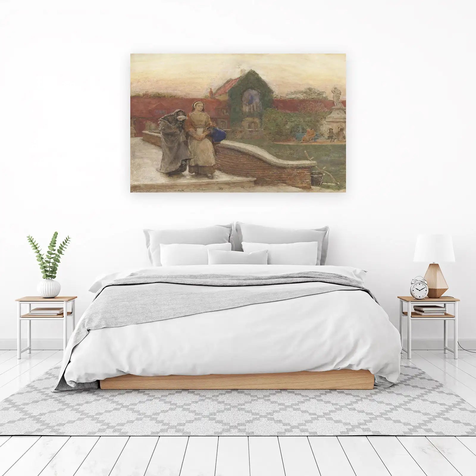 Vintage Victorian Scene Wall Art