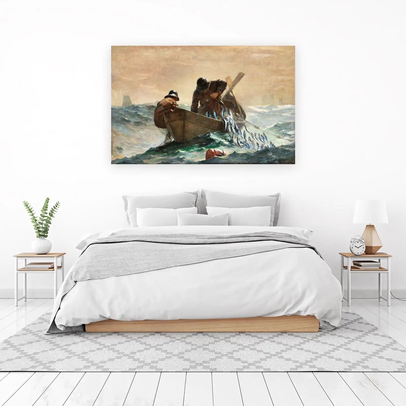 Fishing Haul Seascape Art Wall Art